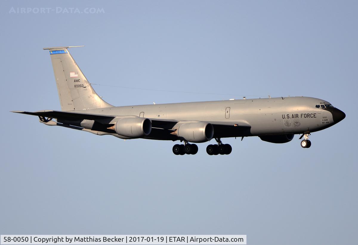 58-0050, 1958 Boeing KC-135T-BN Stratotanker C/N 17795, 58-0050