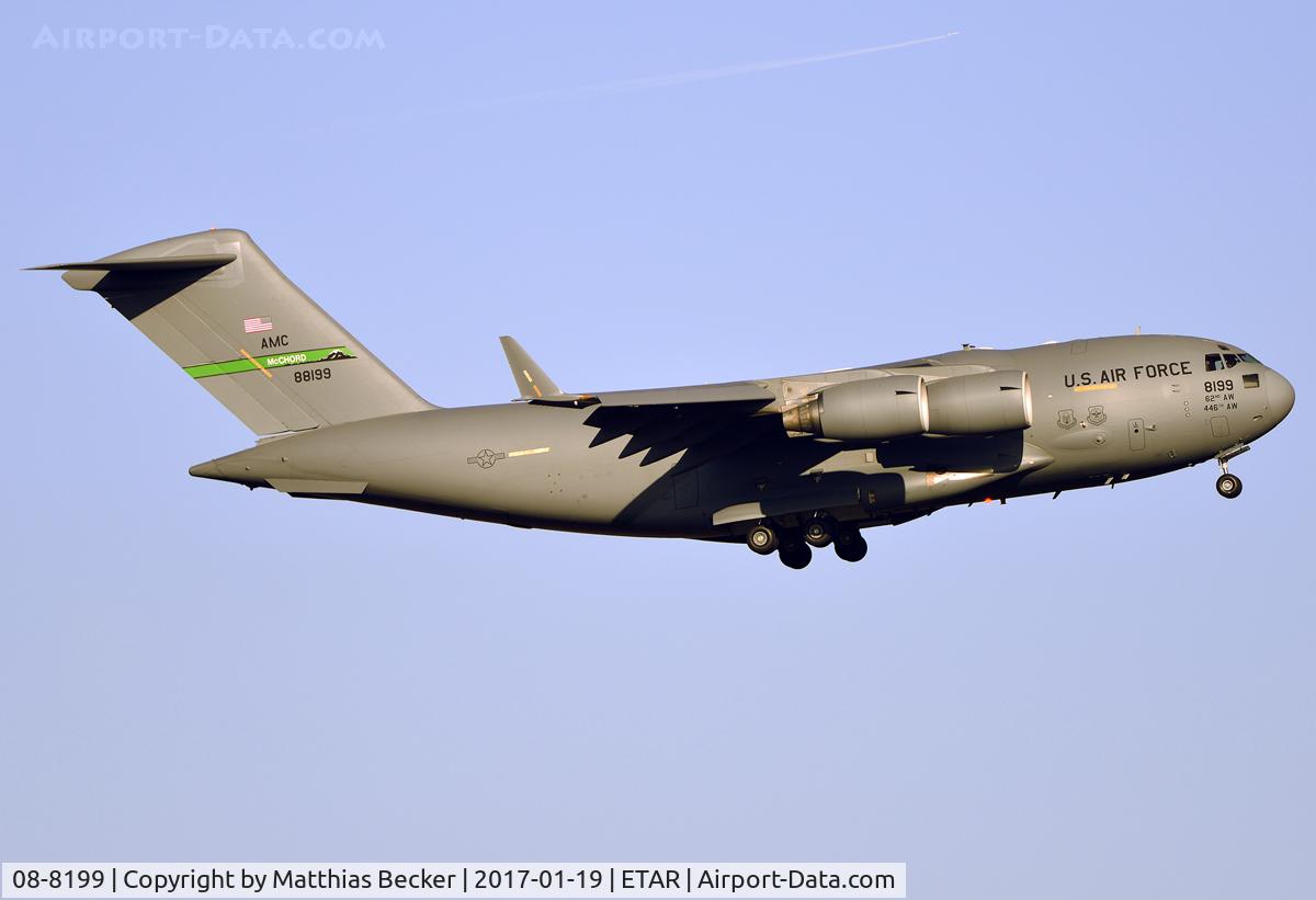 08-8199, 2009 Boeing C-17A Globemaster III C/N P-199, 08-8199