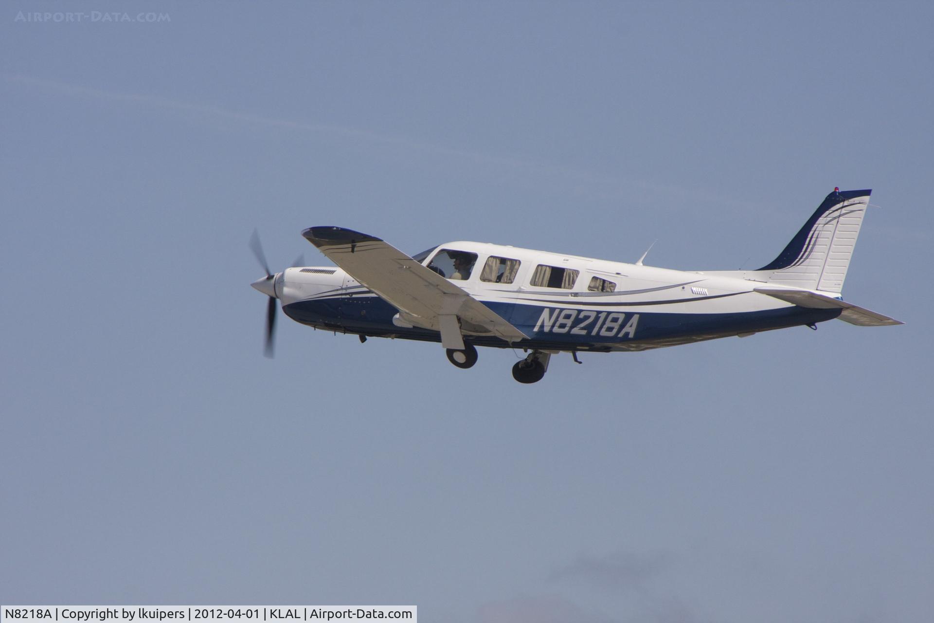 N8218A, 1982 Piper PA-32R-301T Turbo Saratoga C/N 32R-8229064, Leaving Sun and Fun 2012