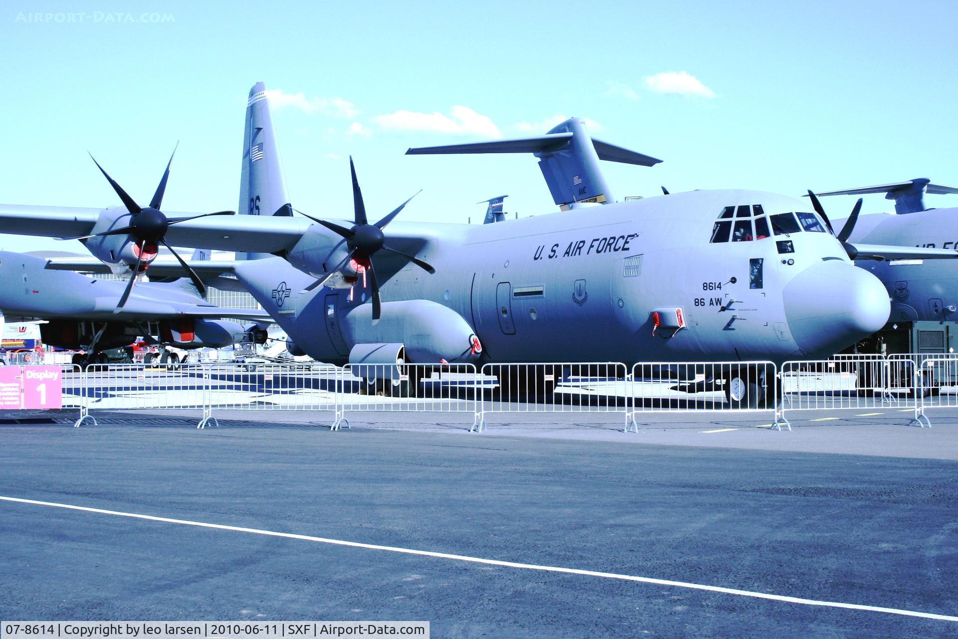 07-8614, 2010 Lockheed Martin C-130J-30 Super Hercules C/N 382-5625, Berlin Air Show 11.6.2010
