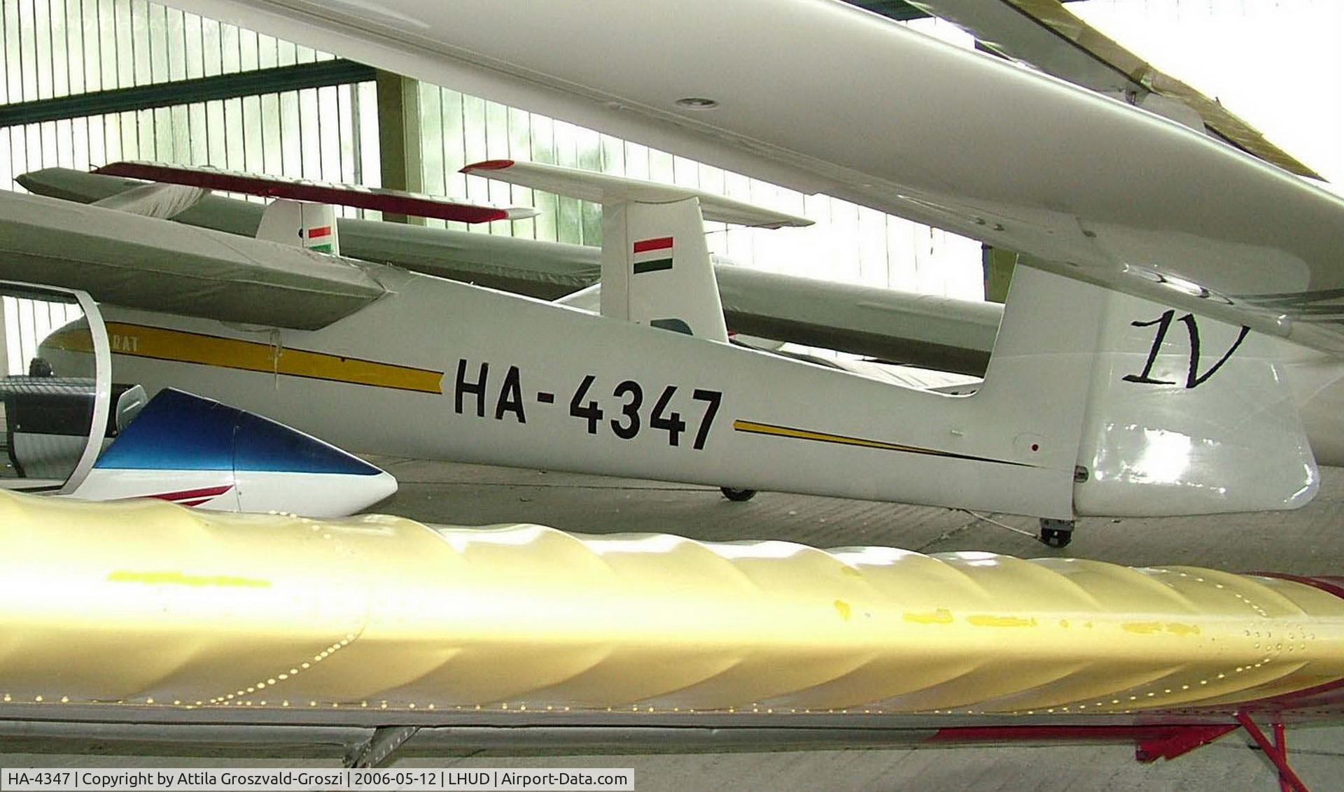 HA-4347, 1976 PZL-Bielsko SZD-30 Pirat C/N S-07.07, Szeged Airport, Hungary