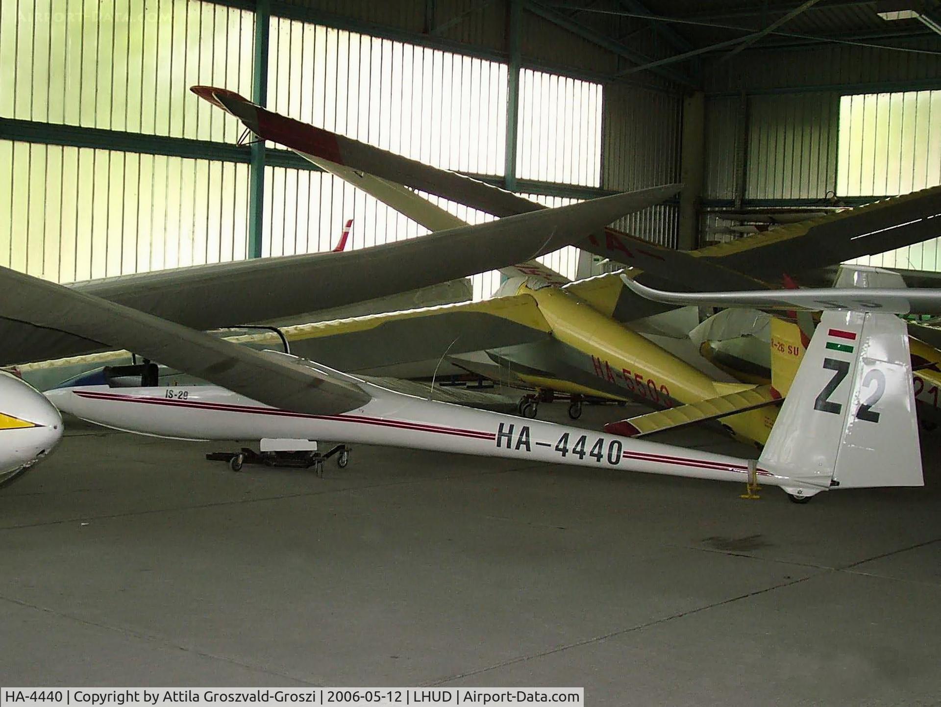 HA-4440, 1982 ICA-Brasov IS-29D2 C/N 169, Szeged Airport, Hungary