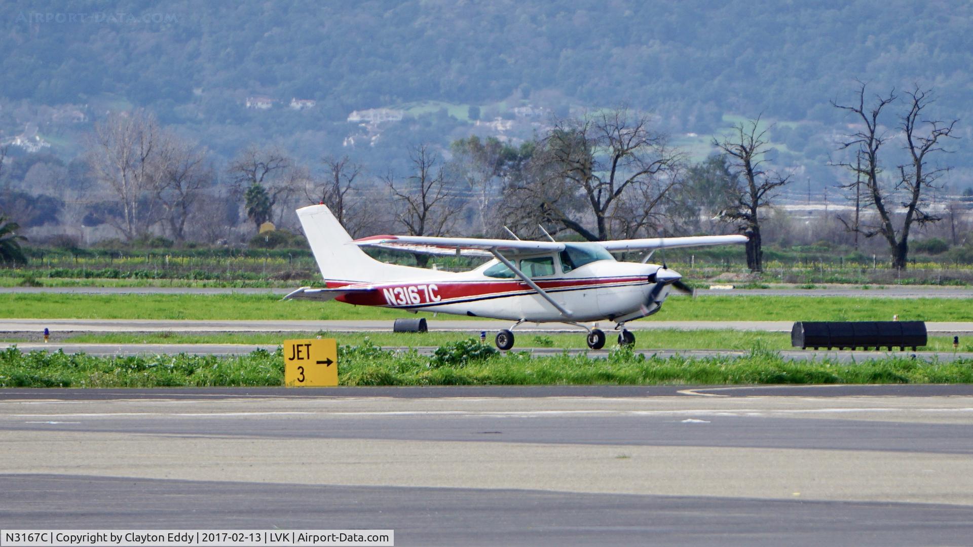 N3167C, 1978 Cessna R182 Skylane RG C/N R18200247, Livermore Airport 2017