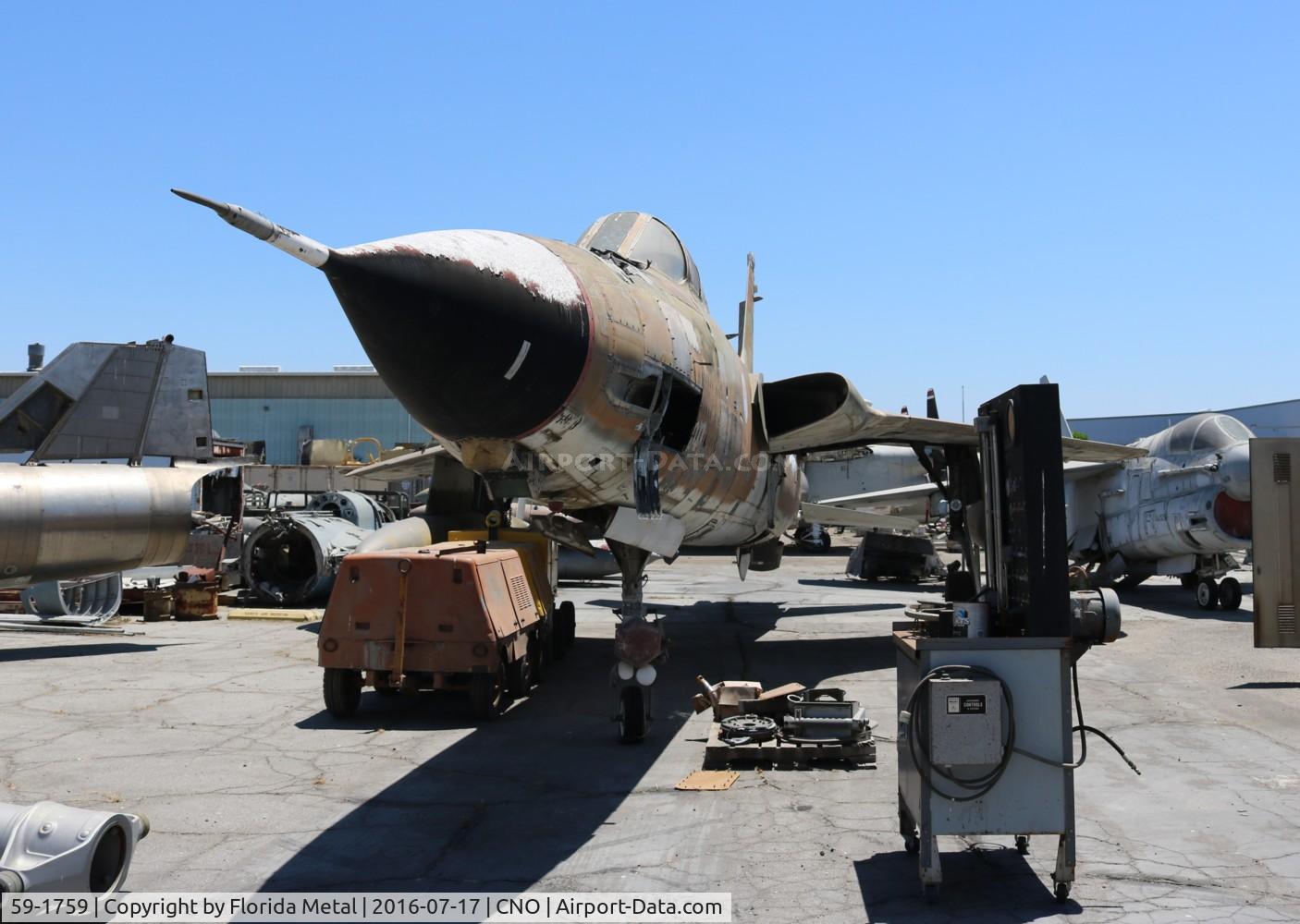 59-1759, 1959 Republic F-105D Thunderchief C/N D71, F-105D