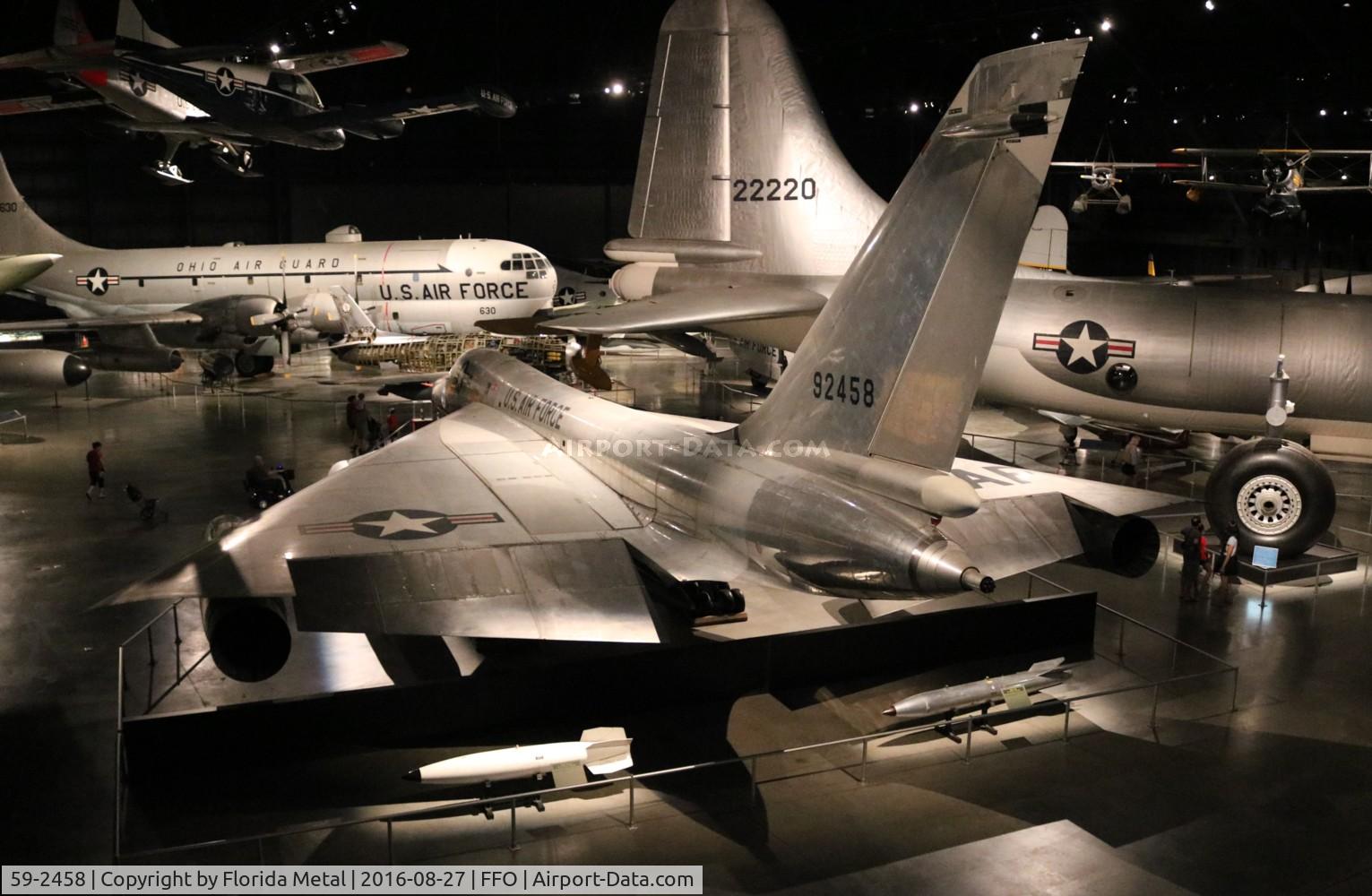 59-2458, 1959 Convair B-58A Hustler C/N 61, B-58A