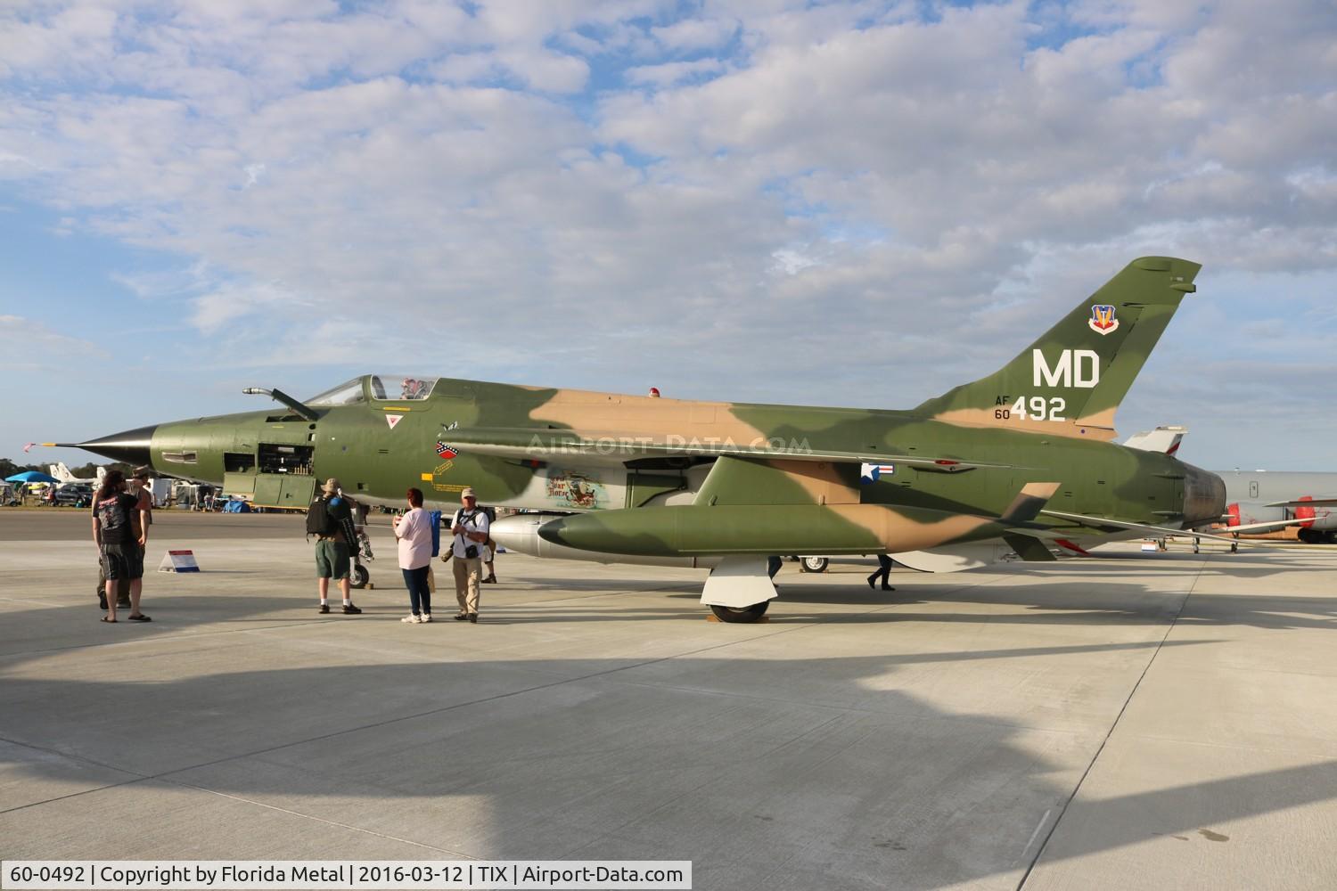 60-0492, 1960 Republic F-105D Thunderchief C/N D180, Ye Old War Horse