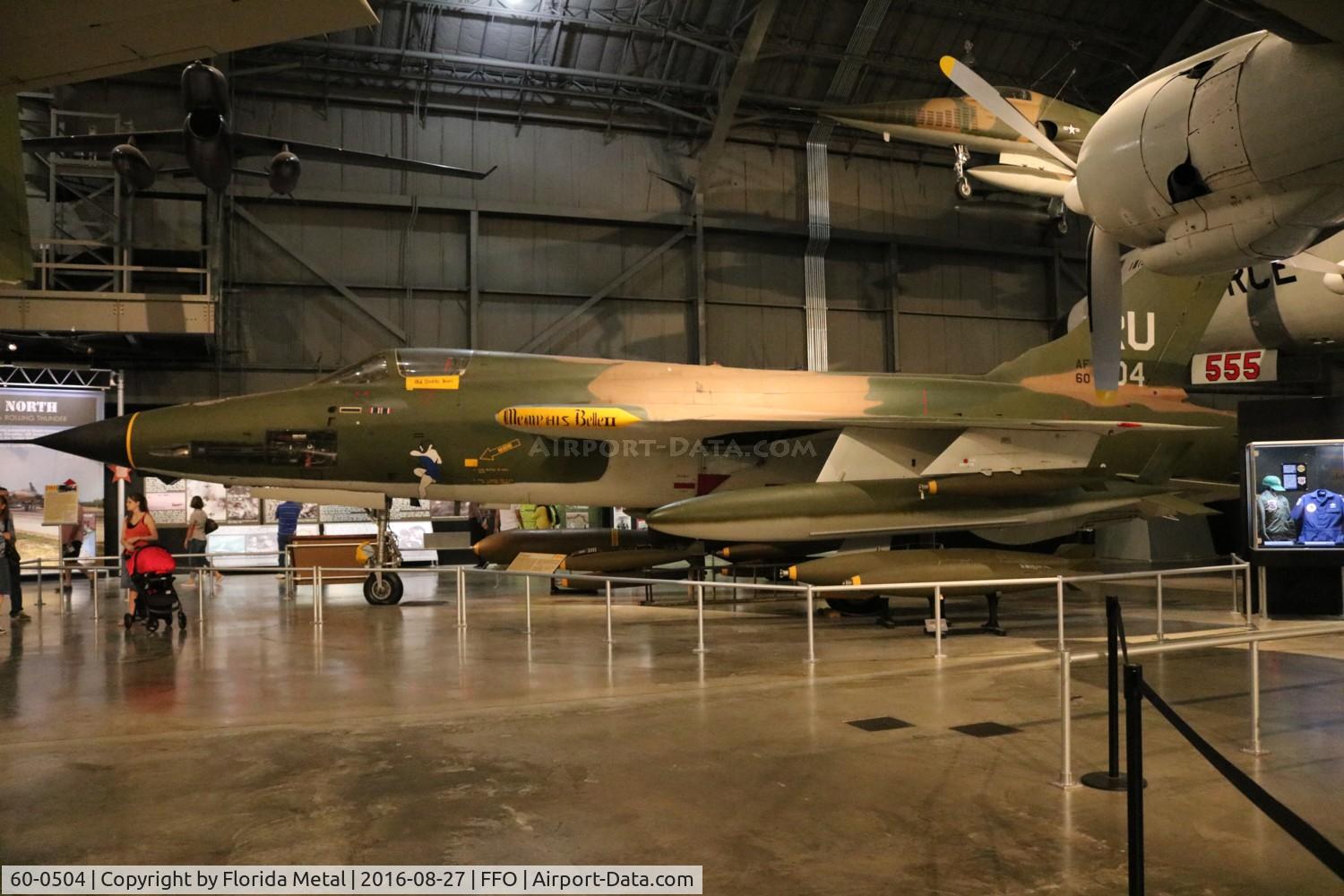 60-0504, 1961 Republic F-105D Thunderchief C/N D192, F-105D