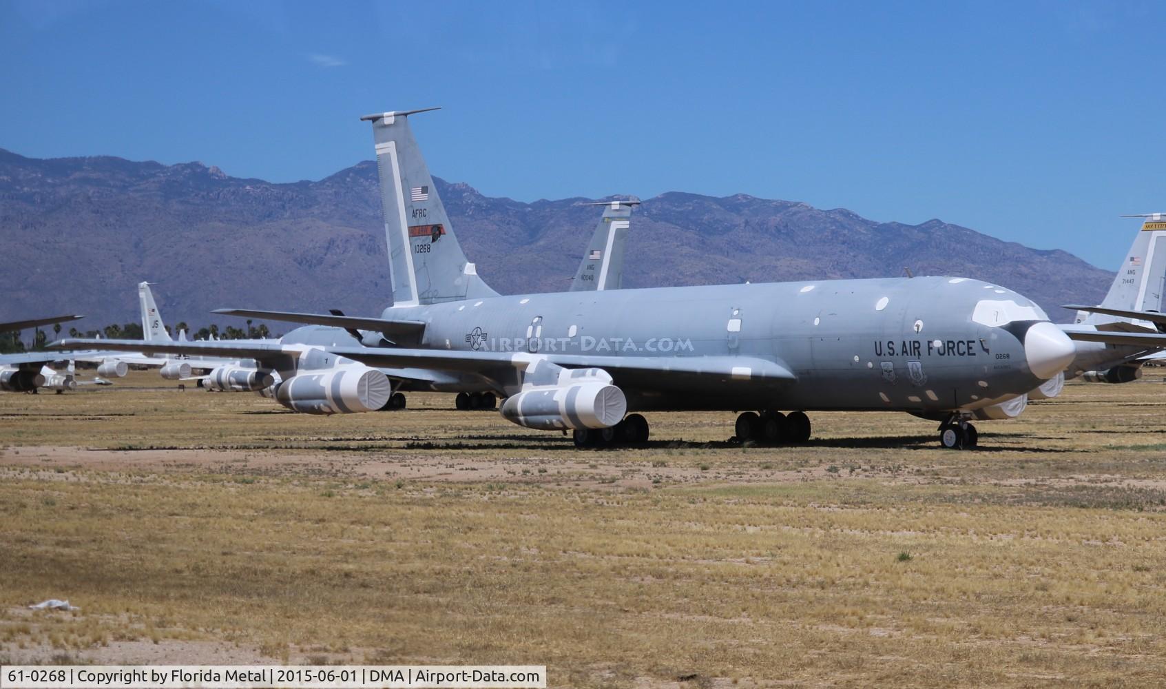 61-0268, 1961 Boeing KC-135E Stratotanker C/N 18175, KC-135E