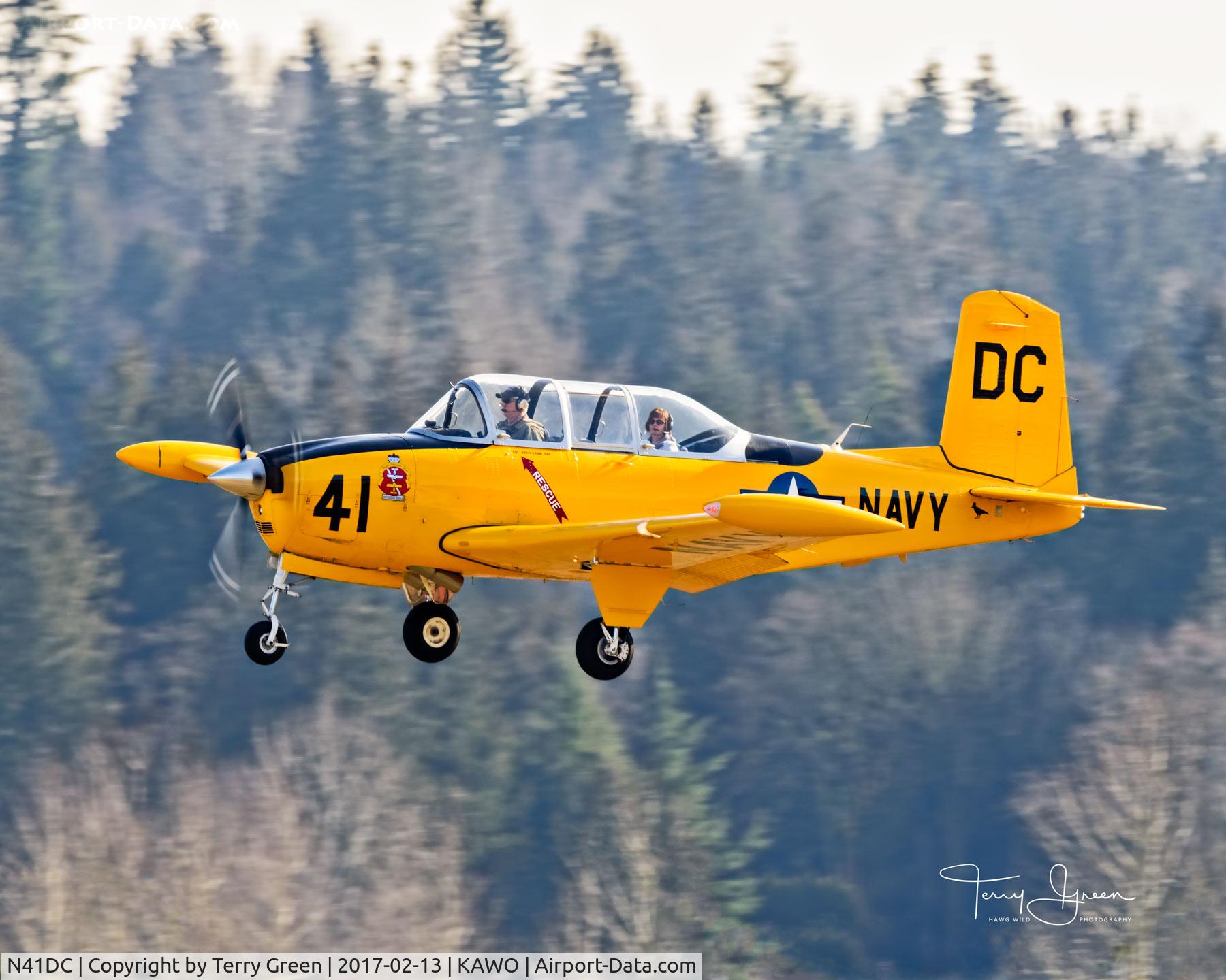 N41DC, 1953 Beech T-34A (A45) Mentor Mentor C/N G-106, KAWO