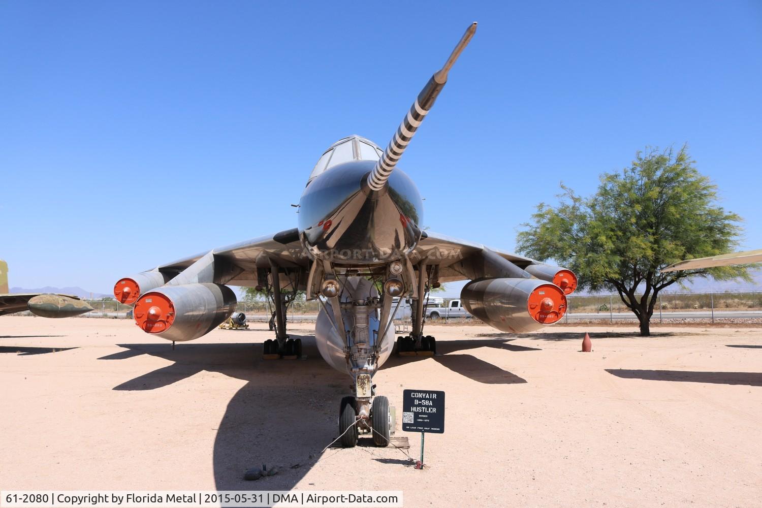 61-2080, 1961 Convair B-58A Hustler C/N 116, B-58A