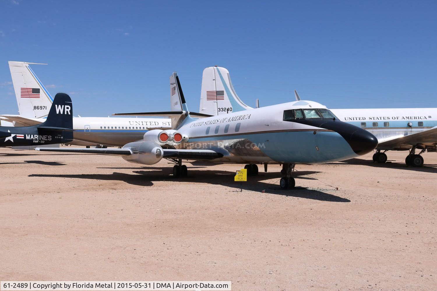 61-2489, 1961 Lockheed VC-140B-LM Jetstar C/N 1329-5022, VC-140B