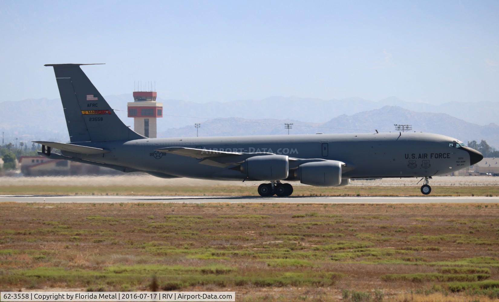 62-3558, 1962 Boeing KC-135R Stratotanker C/N 18541, KC-135R