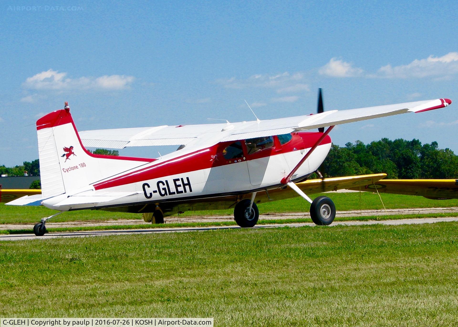 C-GLEH, 2004 St-Just Cyclone 180 C/N 0023, At Oshkosh.
