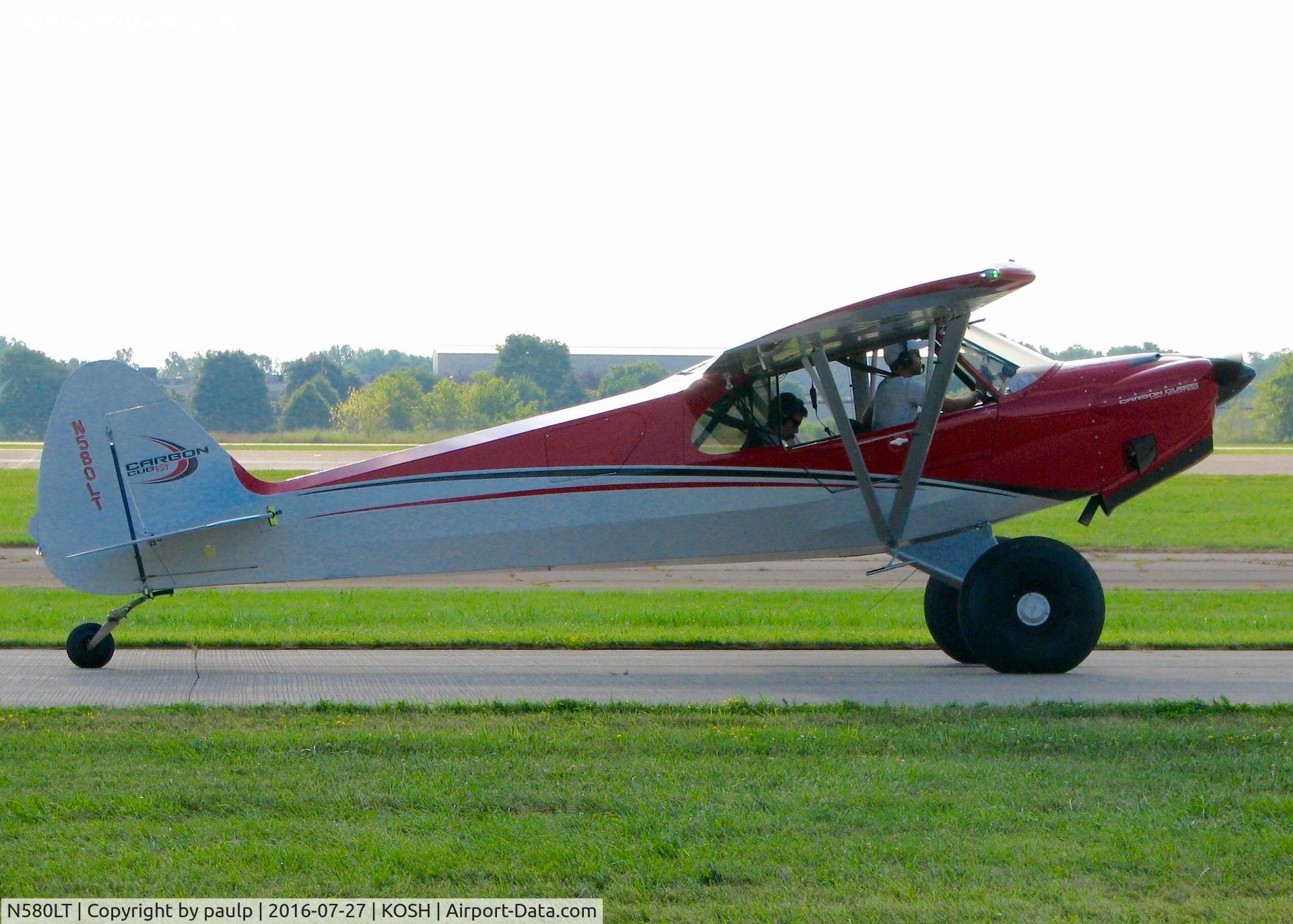 N580LT, 2012 Cub Crafters CC11-160 Carbon Cub SS C/N CC11-00235, At Oshkosh.