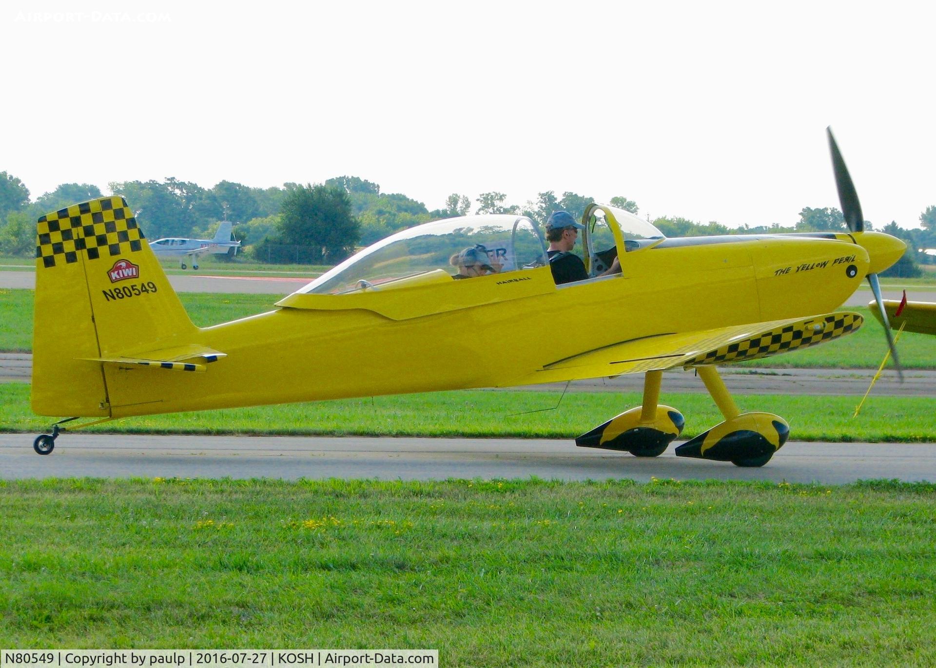 N80549, 2002 Vans RV-8 C/N 80549, At Oshkosh.