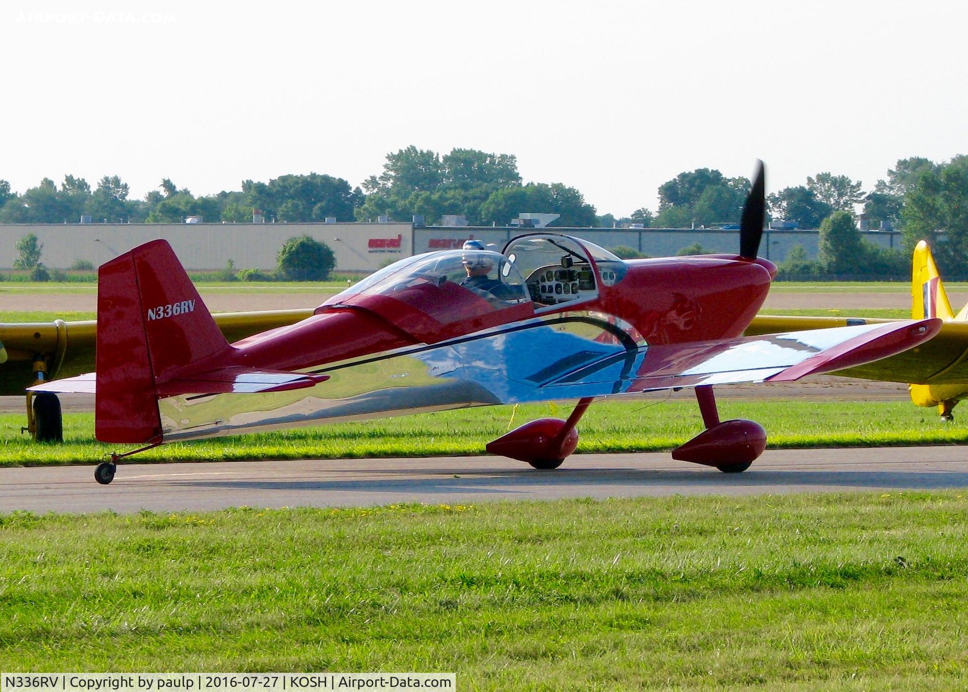 N336RV, 2001 Vans RV-6 C/N 60199, At Oshkosh.