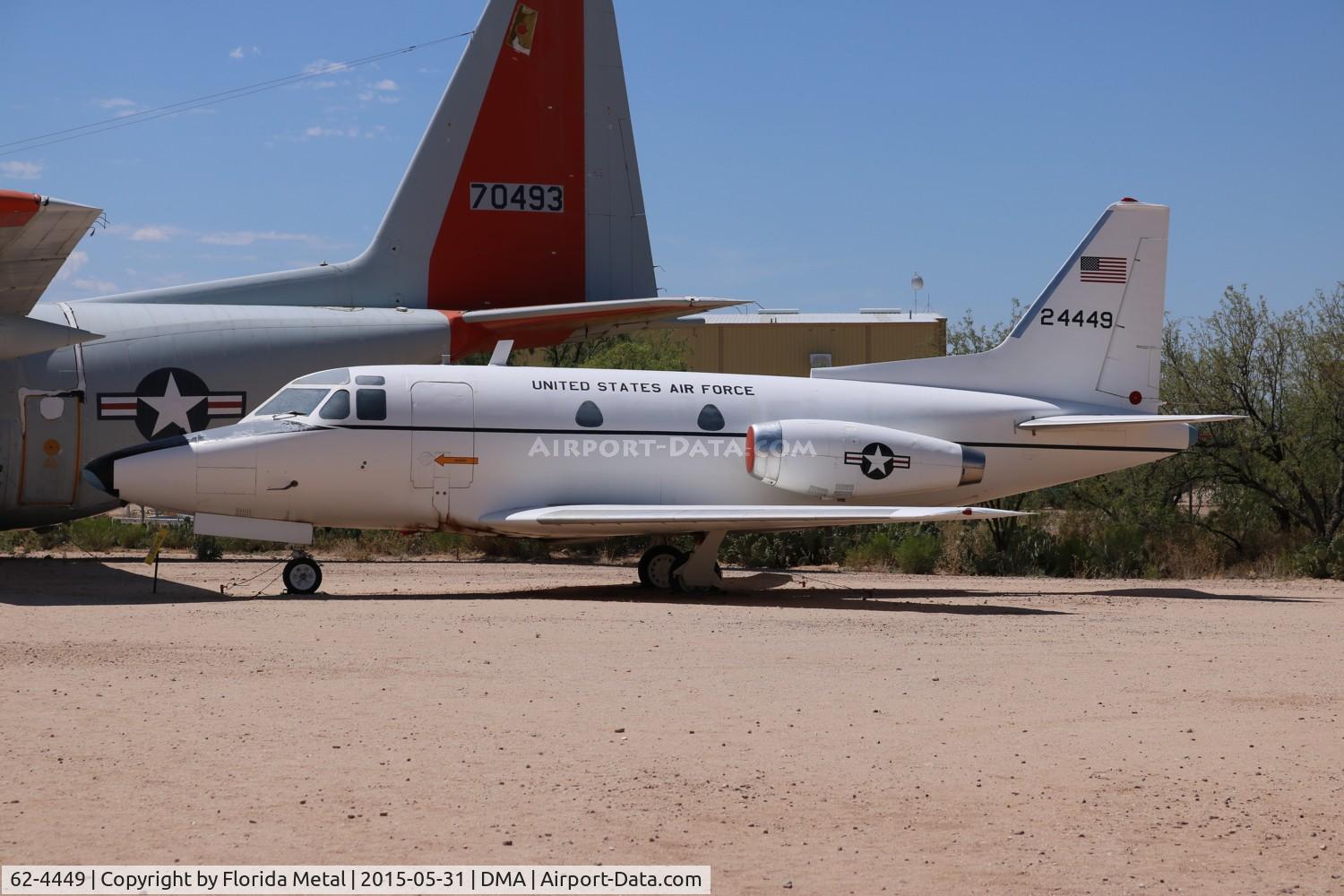 62-4449, 1962 North American CT-39A Sabreliner C/N 276-2, CT-39A