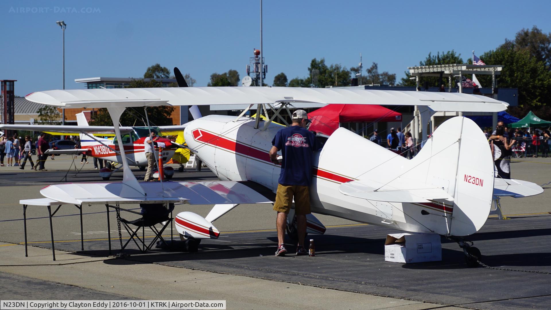 N23DN, 1999 Steen Skybolt C/N 2301, Livermore Airport 2016
