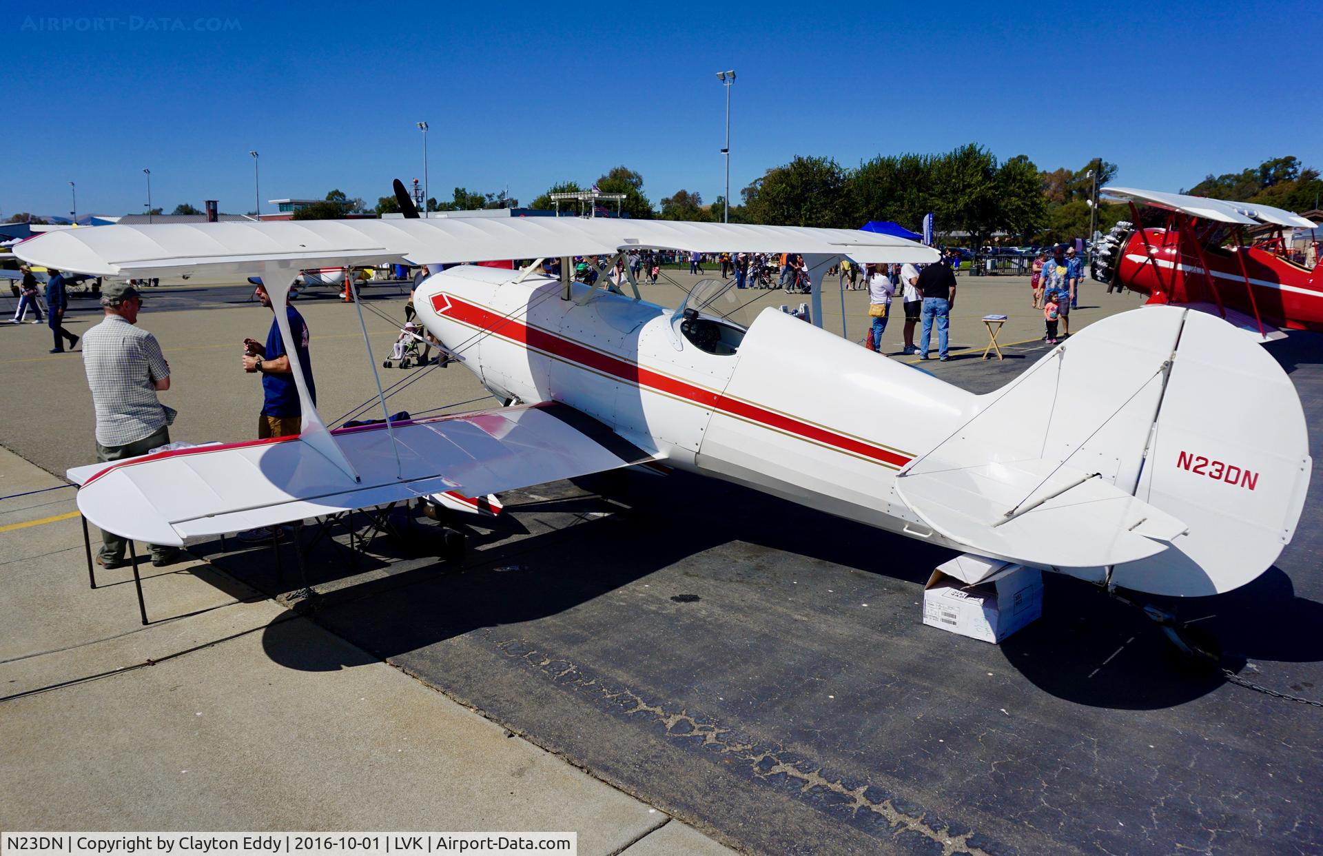 N23DN, 1999 Steen Skybolt C/N 2301, Livermore Airport 2016