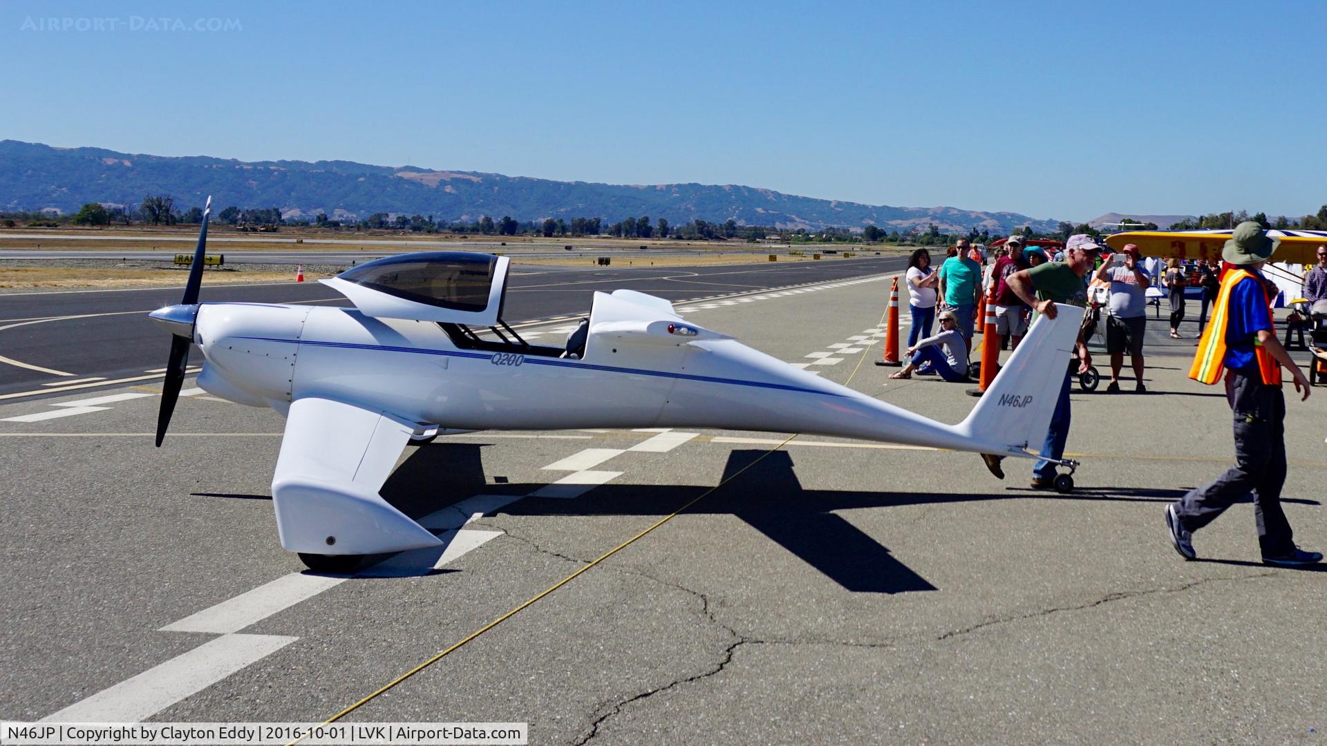 N46JP, 1999 QAC Quickie Q200 C/N 2468, Livermore Airport 2016