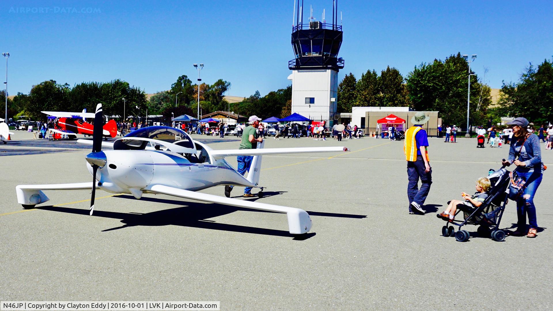 N46JP, 1999 QAC Quickie Q200 C/N 2468, Livermore Airport 2016