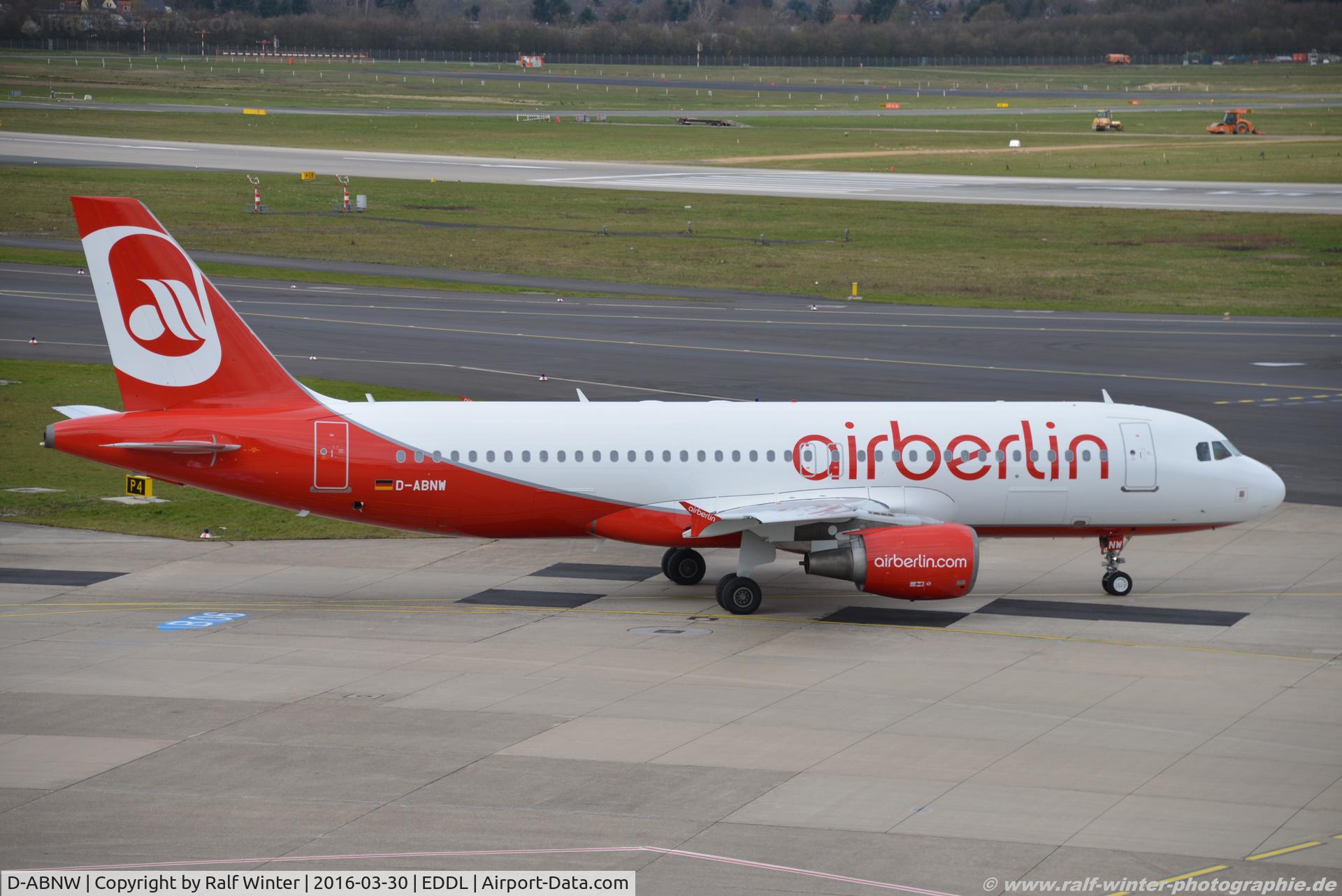 D-ABNW, 2005 Airbus A320-214 C/N 2627, Airbus A320-214 - AB BER Air Berlin - 2627 - D-ABNW - 30.03.2016 - DUS