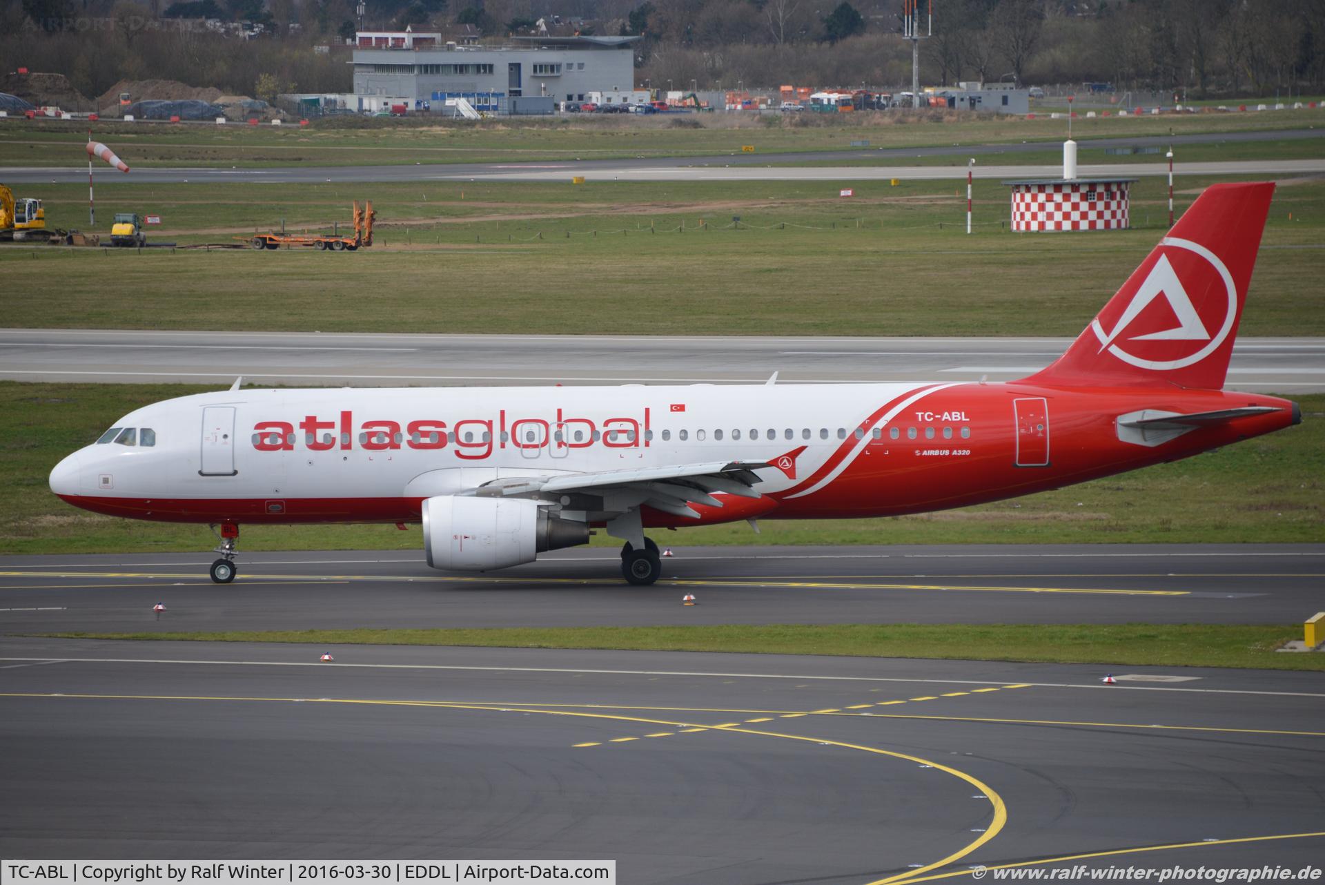 TC-ABL, 2001 Airbus A320-214 C/N 1390, Airbus A320-214 - KK KKK Atlasjet - 1390 - TC-ABL - 30.03.2016 - DUS