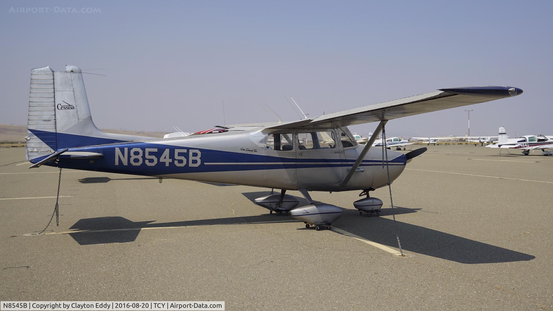 N8545B, 1957 Cessna 172 C/N 36245, Tracy Airport