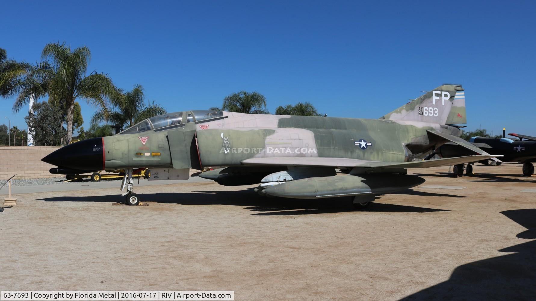 63-7693, 1963 McDonnell F-4C Phantom II C/N 828, F-4C Phantom II