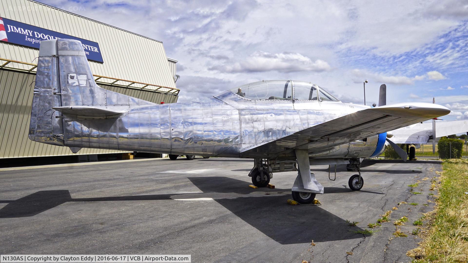 N130AS, North American T-28B Trojan C/N 200-174 (138103), Nut Tree Airport Vacaville California. 2016.