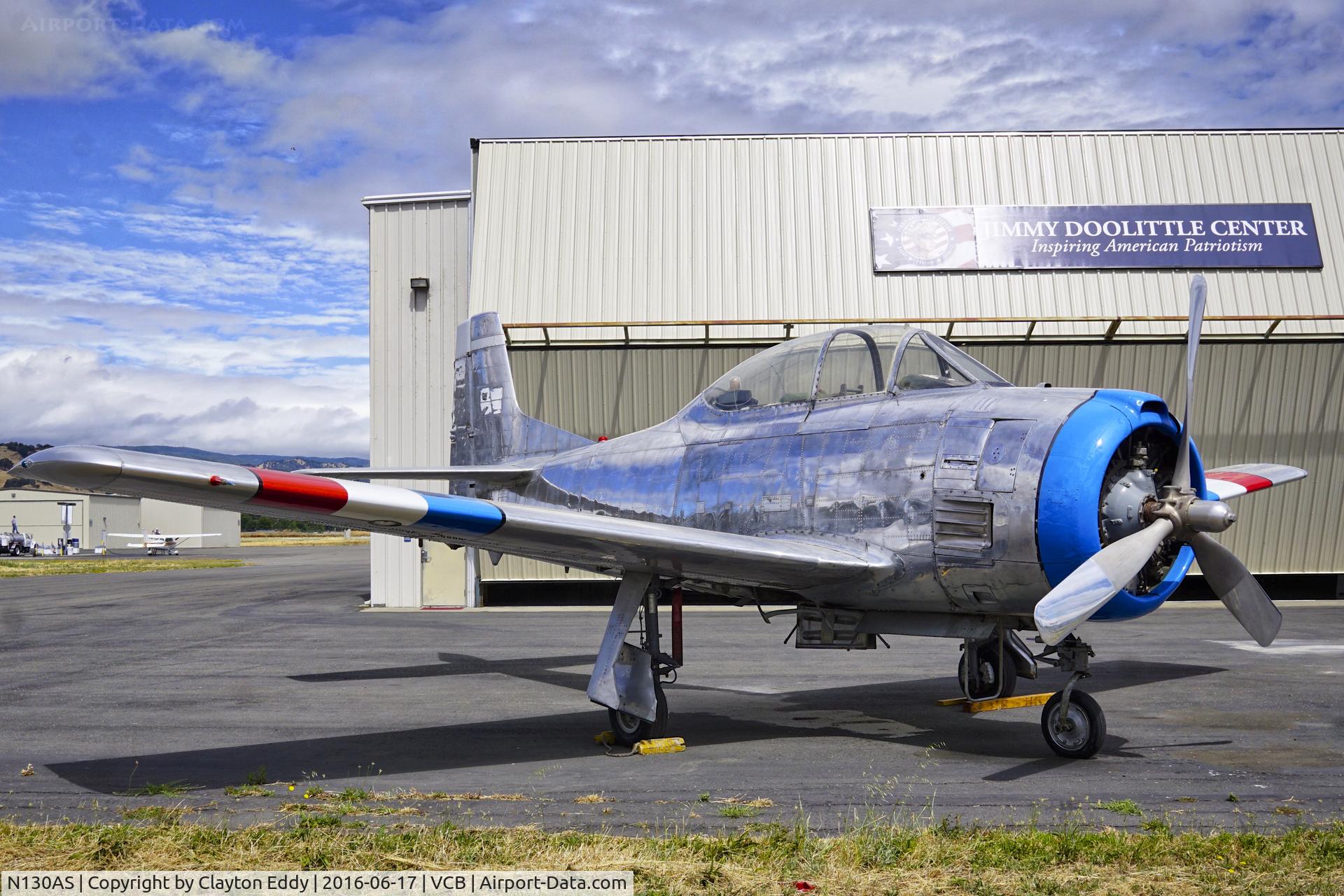 N130AS, North American T-28B Trojan C/N 200-174 (138103), Nut Tree Airport Vacaville California. 2016.