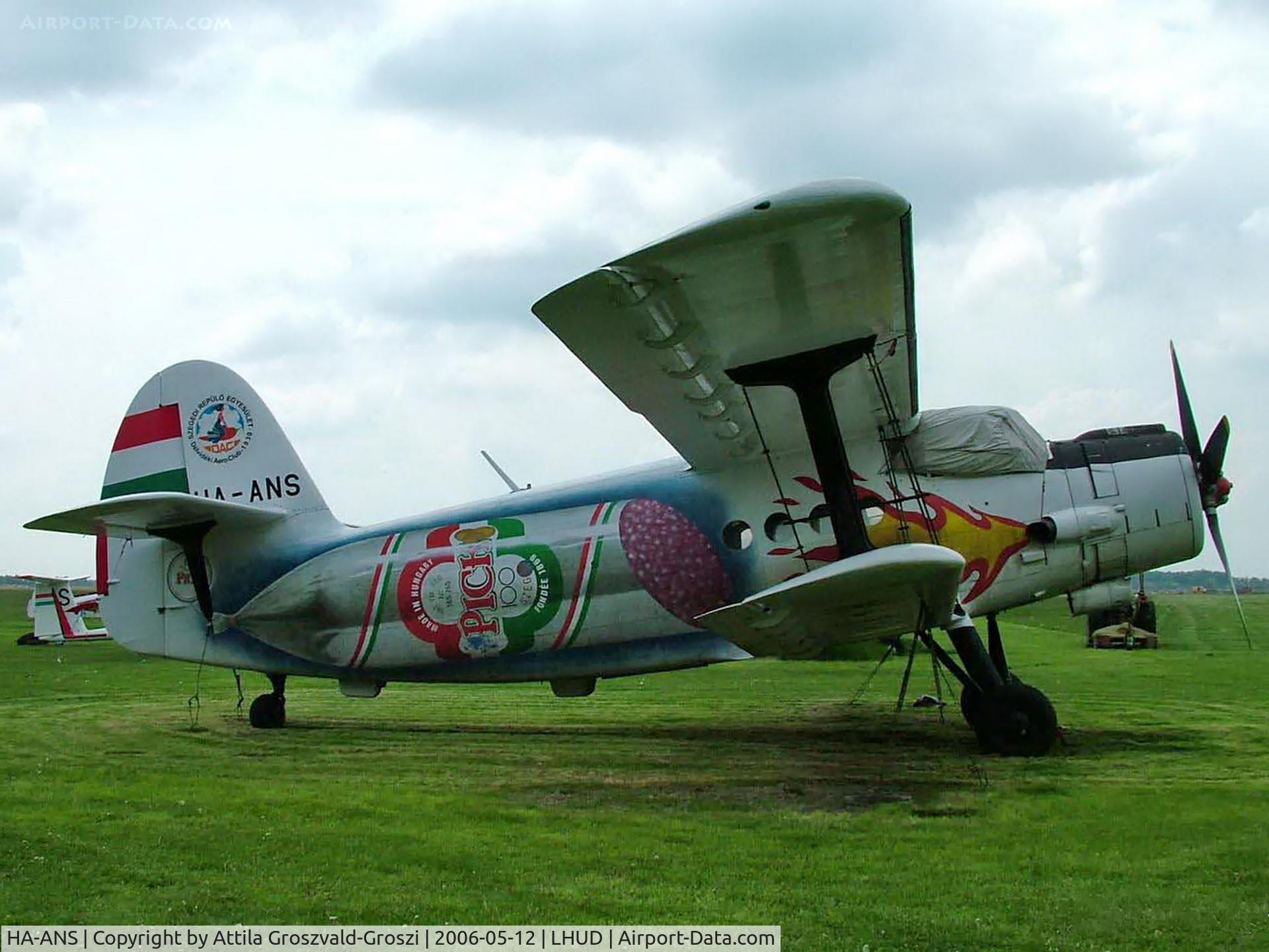 HA-ANS, Antonov An-2TD C/N 1G230-21, Szeged Airport, Hungary