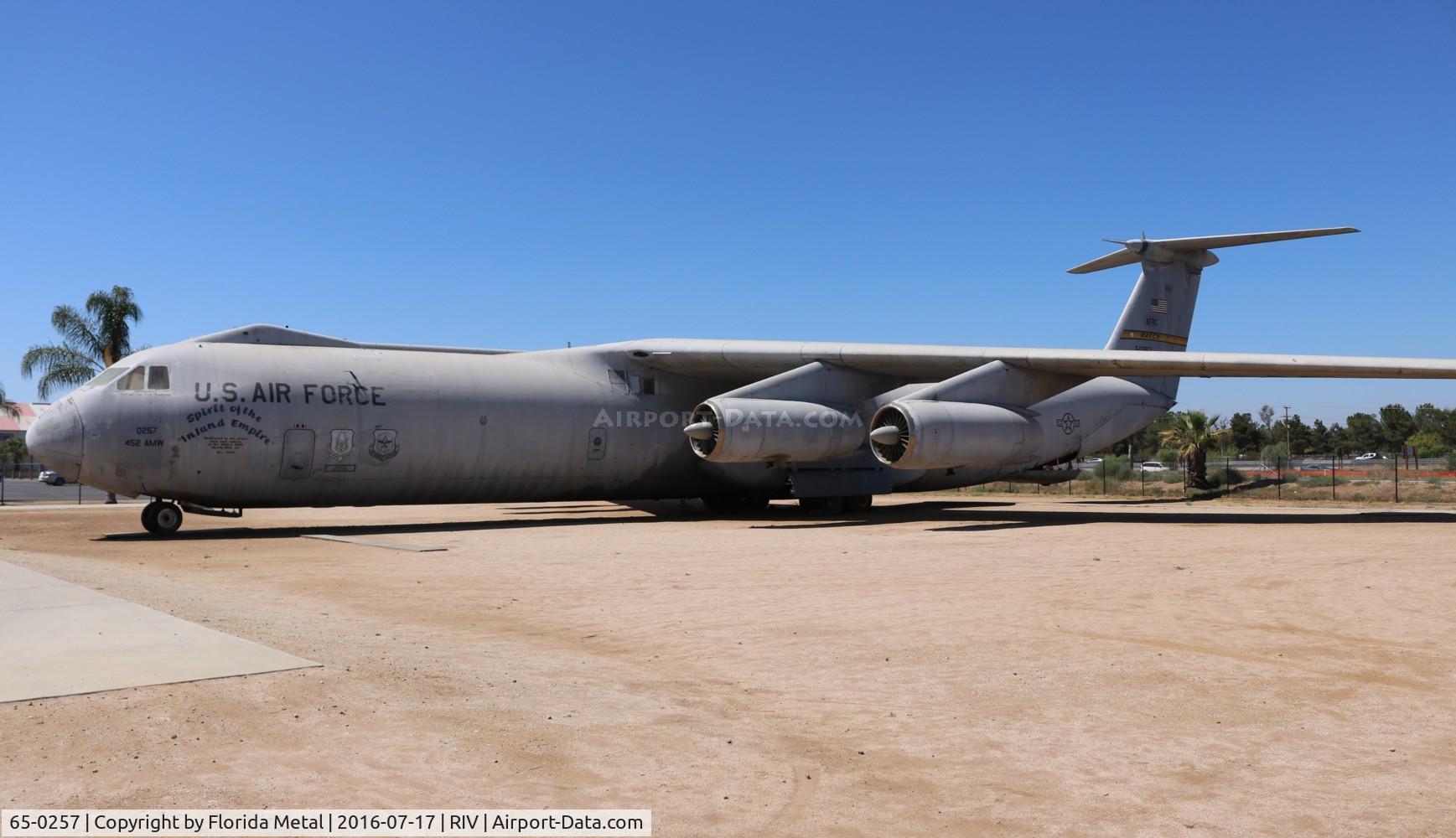 65-0257, 1965 Lockheed C-141B Starlifter C/N 300-6108, C-141B