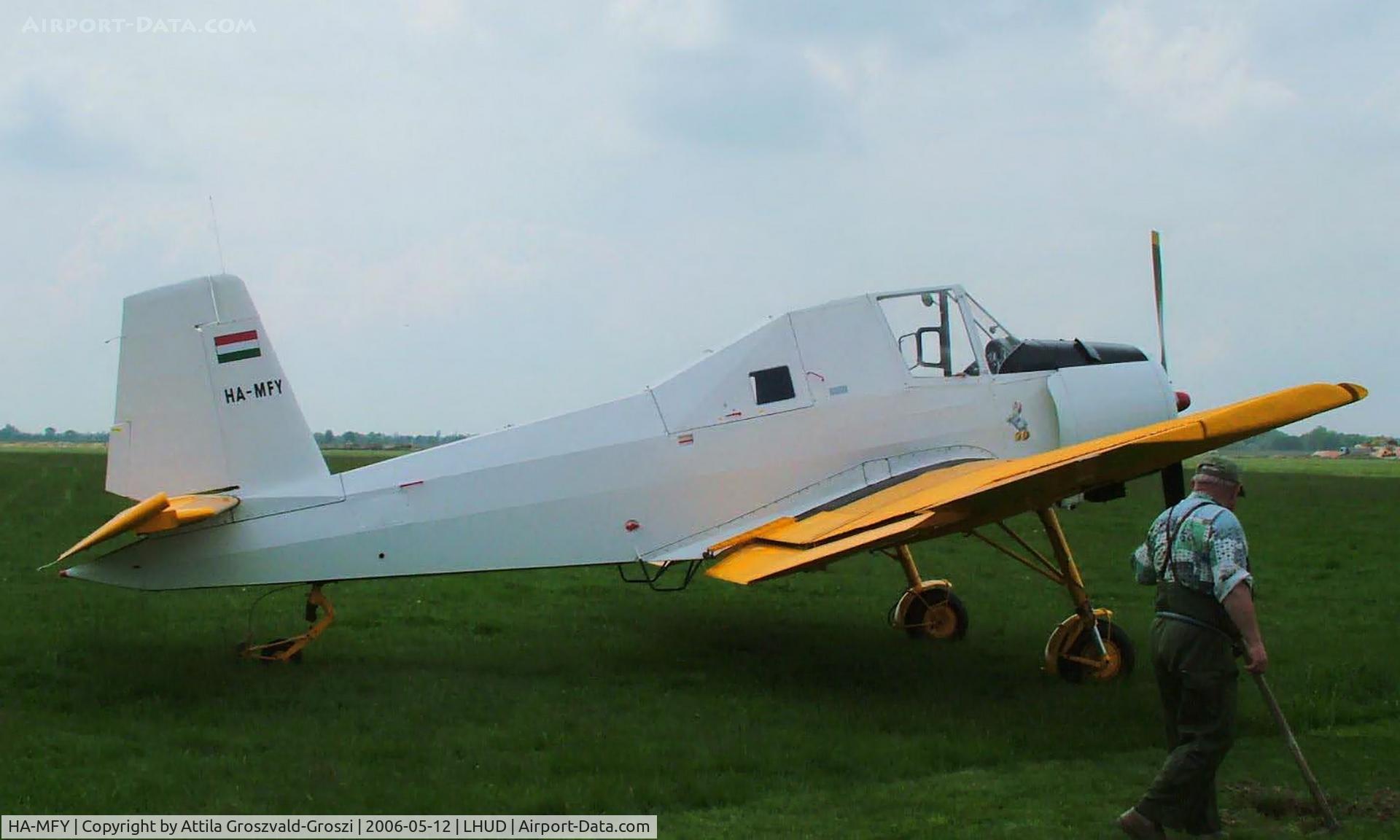 HA-MFY, 1971 Let Z-37A Cmelak C/N 13-29, Szeged Airport, Hungary