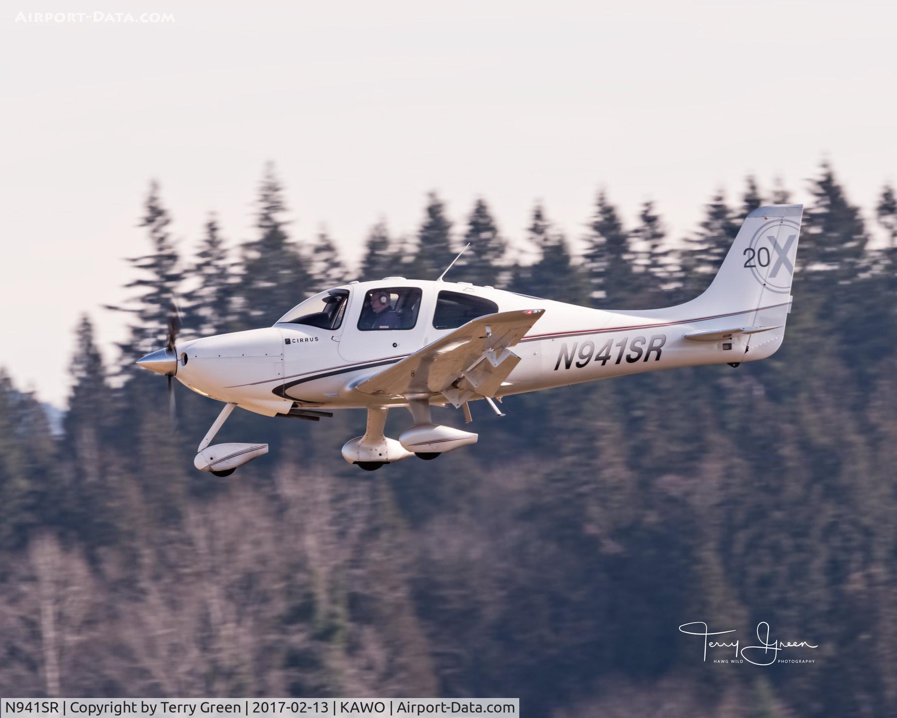 N941SR, 2008 Cirrus SR20 X C/N 1907, KAWO