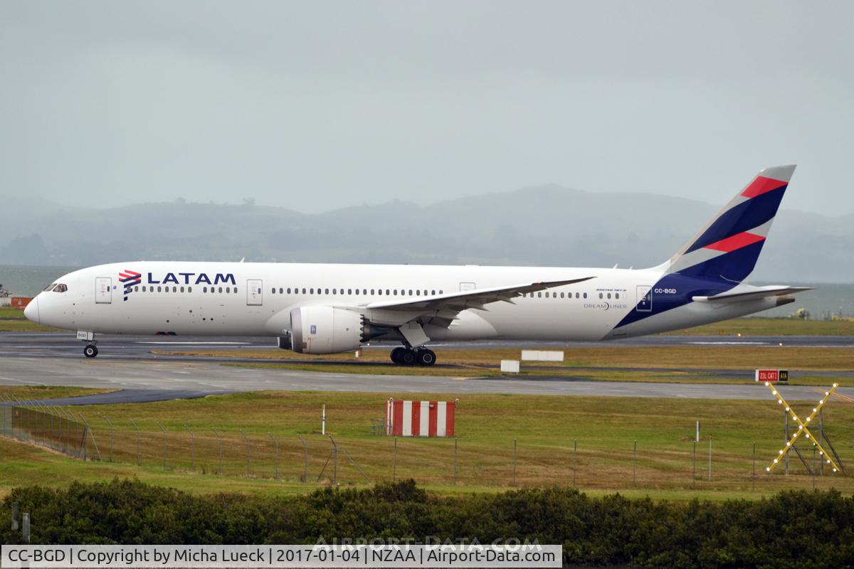 CC-BGD, 2015 Boeing 787-916 Dreamliner C/N 35322, At Auckland