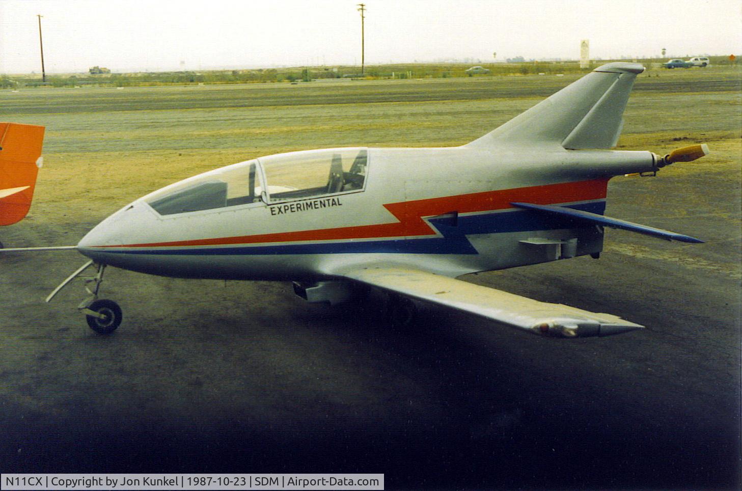 N11CX, 1984 Bede BD-5 C/N 3011, Photo taken at an air show.