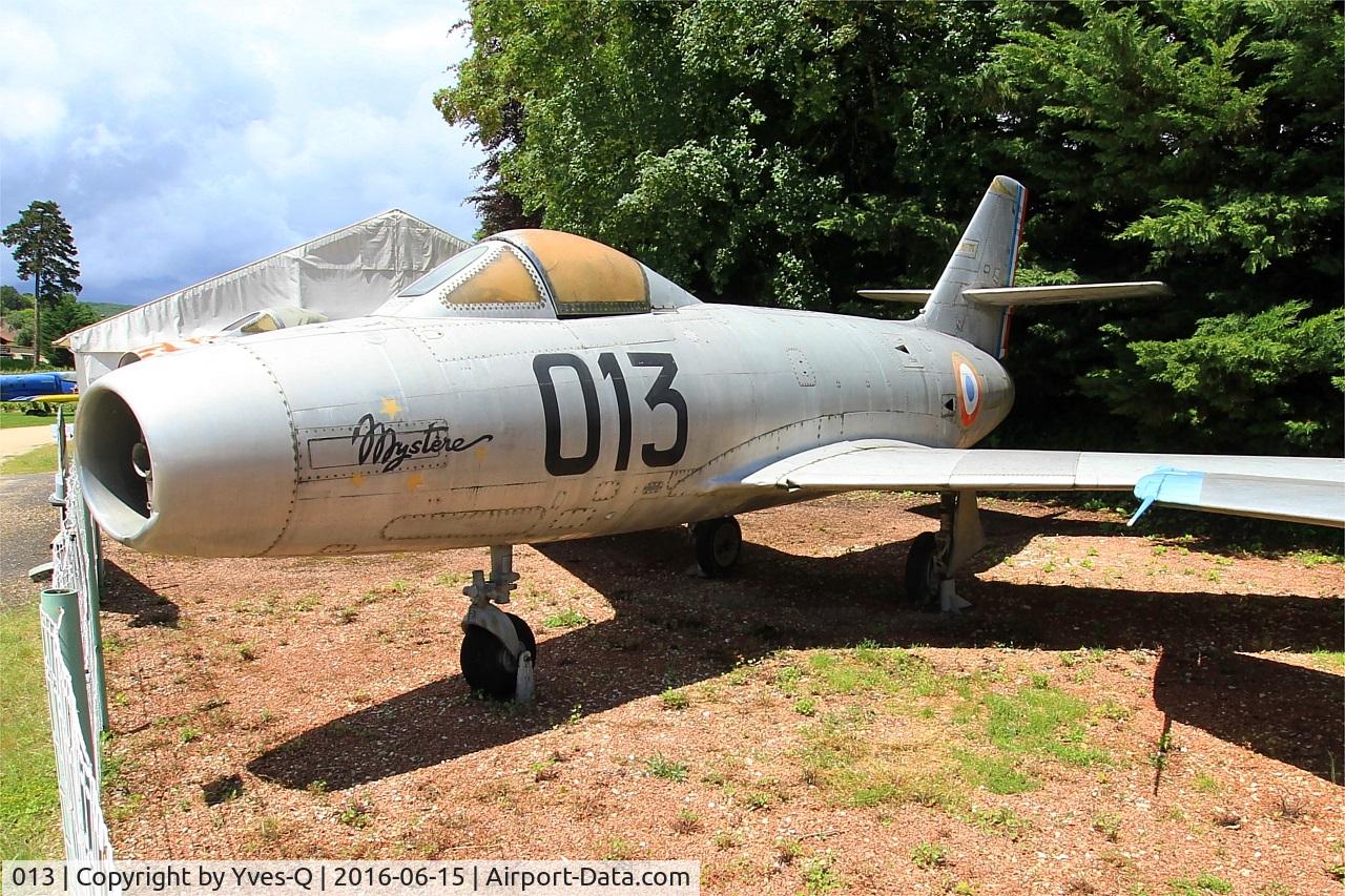 013, Dassault Mystere IIC C/N 013, Dassault Mystere IIC, Preserved at Savigny-Les Beaune Museum