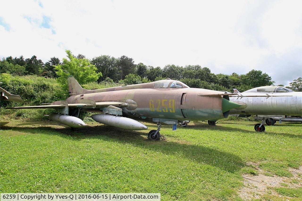 6259, Sukhoi Su-20 C/N 74209, Sukhoi Su-20, Preserved at Savigny-Les Beaune Museum