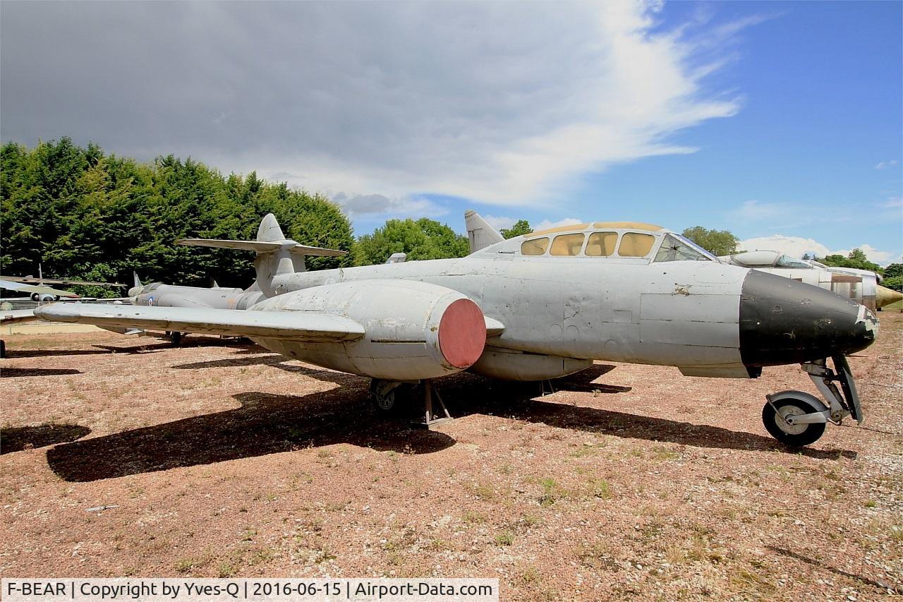 F-BEAR, Gloster Meteor T.7 C/N G-7133, Gloster Meteor T.7, Preserved at Savigny-Les Beaune Museum