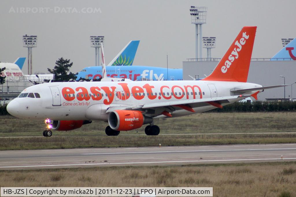 HB-JZS, 2007 Airbus A319-111 C/N 3084, Taxiing