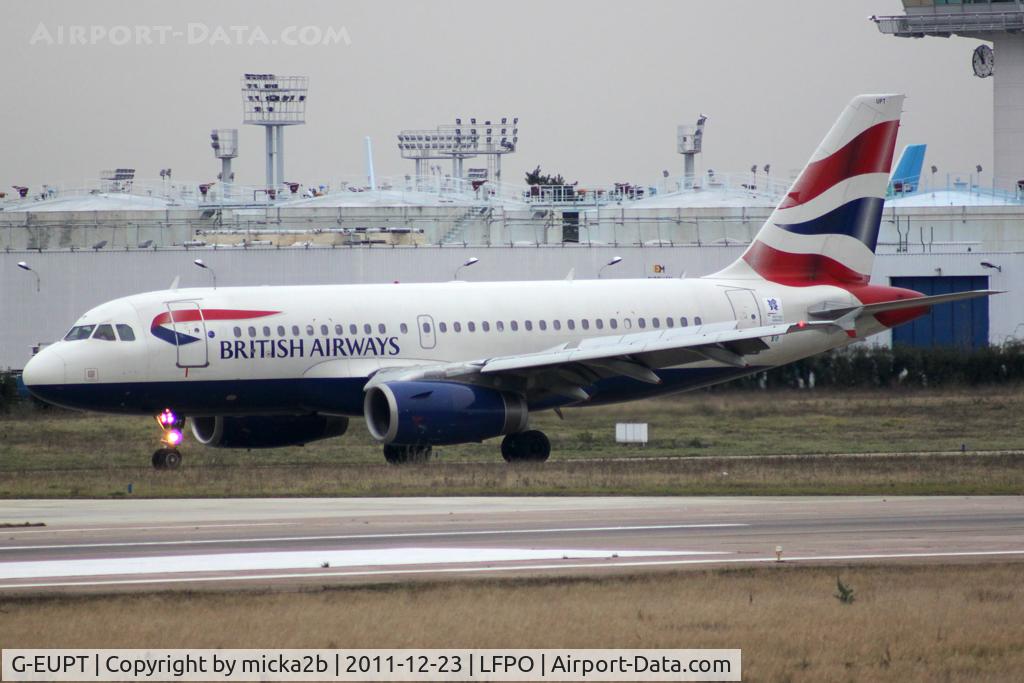 G-EUPT, 2000 Airbus A319-131 C/N 1380, Taxiing
