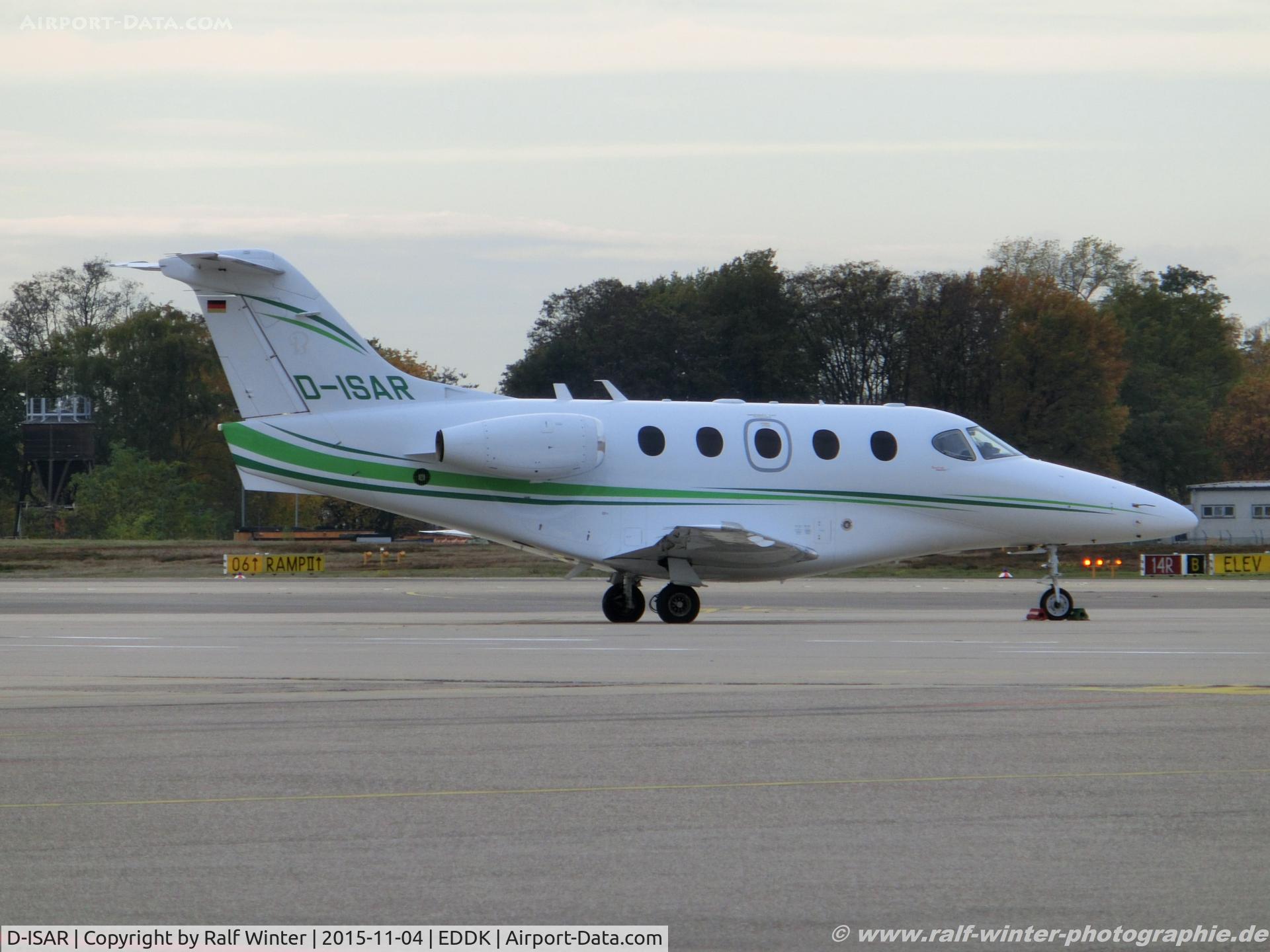 D-ISAR, 2006 Raytheon 390 Premier 1A C/N RB-148, Ryatheon Aircraft 390 Premier 1A - Gerhard Frenzel - RB-148 - D-ISAR - 04.11.2015 - CGN