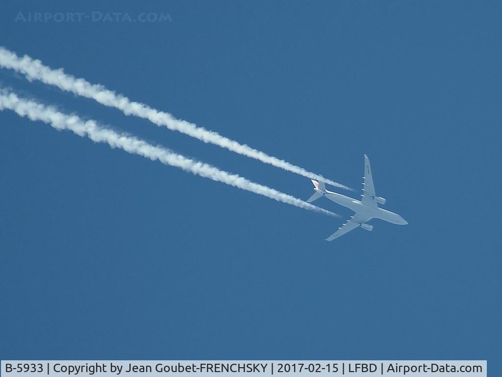 B-5933, 2013 Airbus A330-243 C/N 1471, CCA908 LEMD to ZBAA level 340