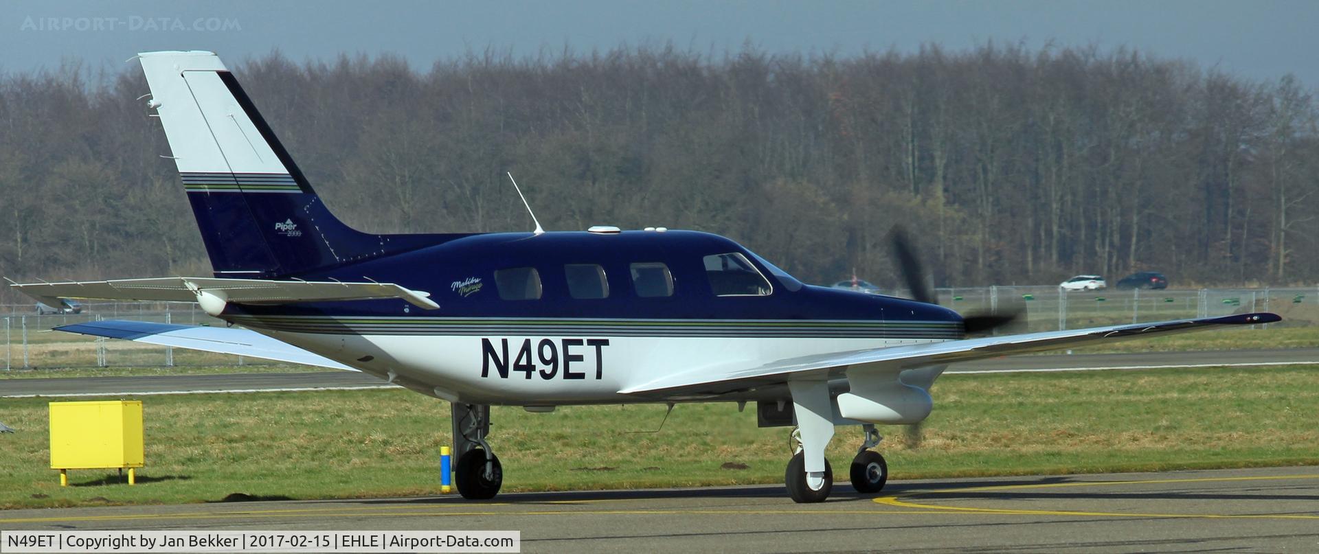 N49ET, 2000 Piper PA-46-350P Malibu Mirage C/N 4636311, Lelystad Airport