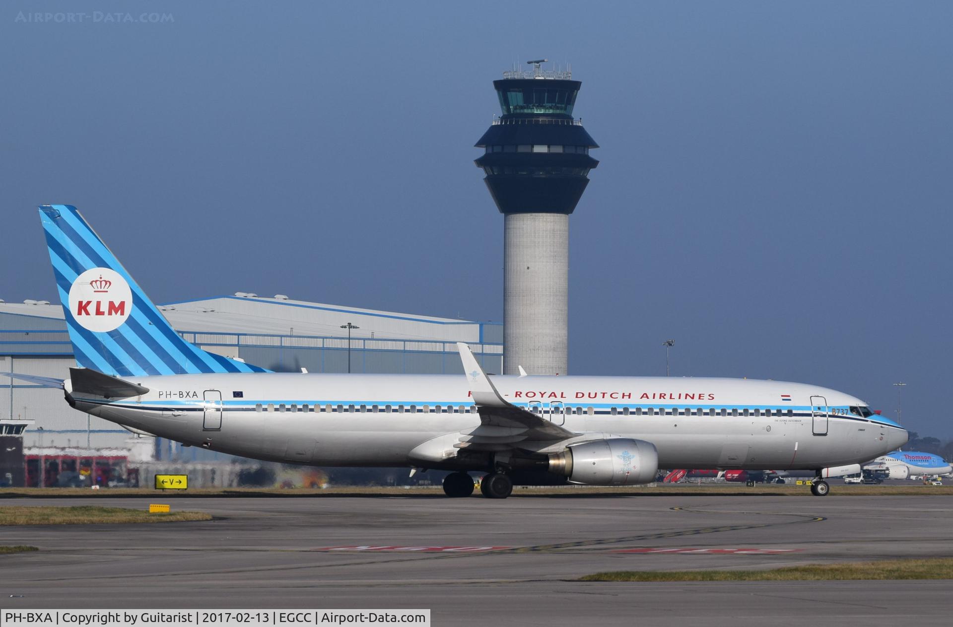 PH-BXA, 1998 Boeing 737-8K2 C/N 29131, At Manchester
