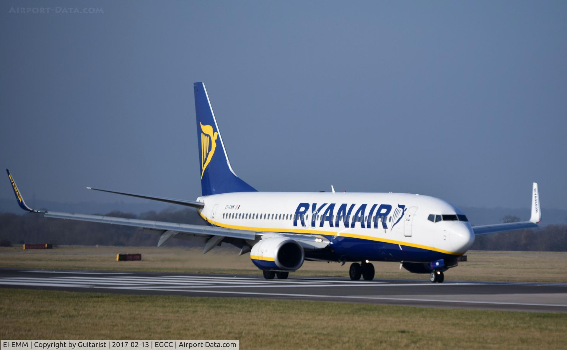 EI-EMM, 2010 Boeing 737-8AS C/N 38514, At Manchester