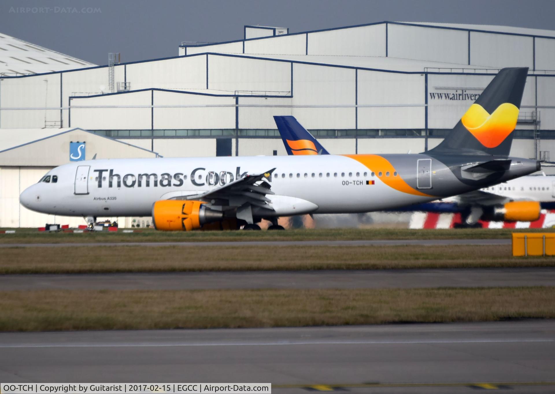 OO-TCH, 2003 Airbus A320-214 C/N 1929, At Manchester