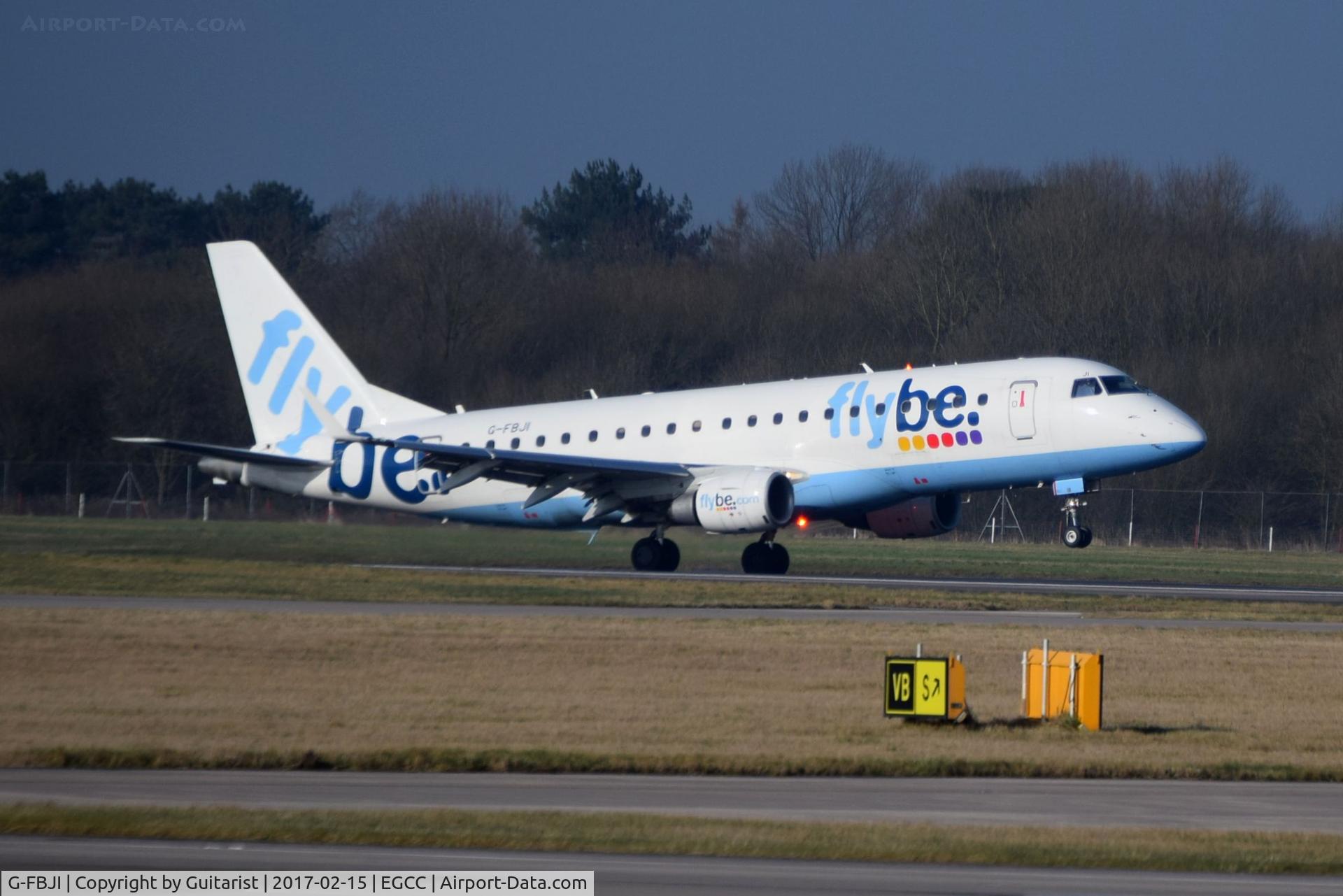 G-FBJI, 2012 Embraer 175STD (ERJ-170-200) C/N 17000355, At Manchester