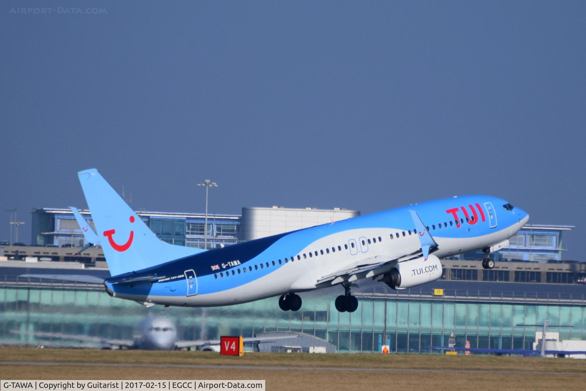 G-TAWA, 2012 Boeing 737-8K5 C/N 37264, At Manchester